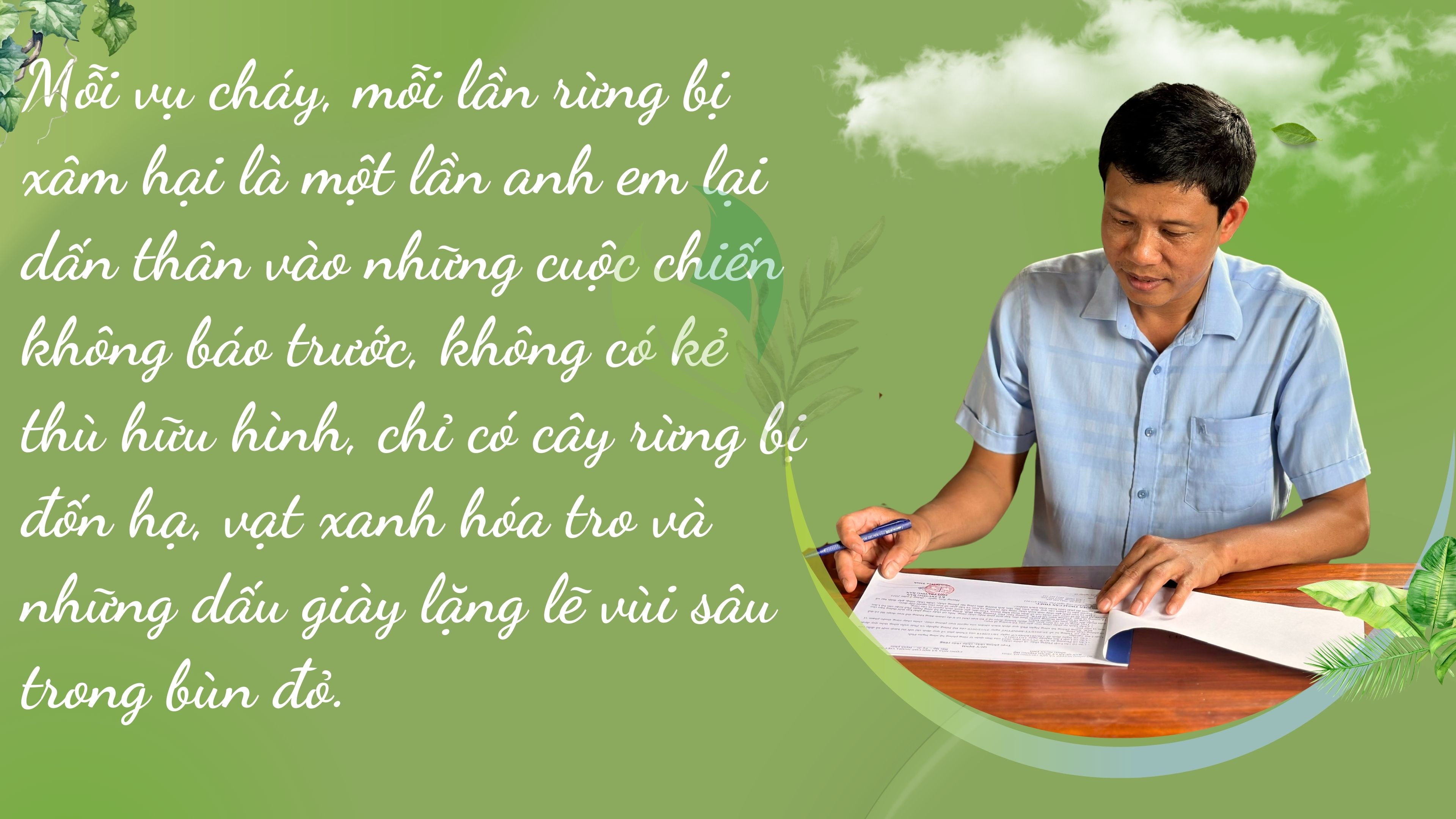 Chuyện người gác rừng nơi biên giới - ảnh 7