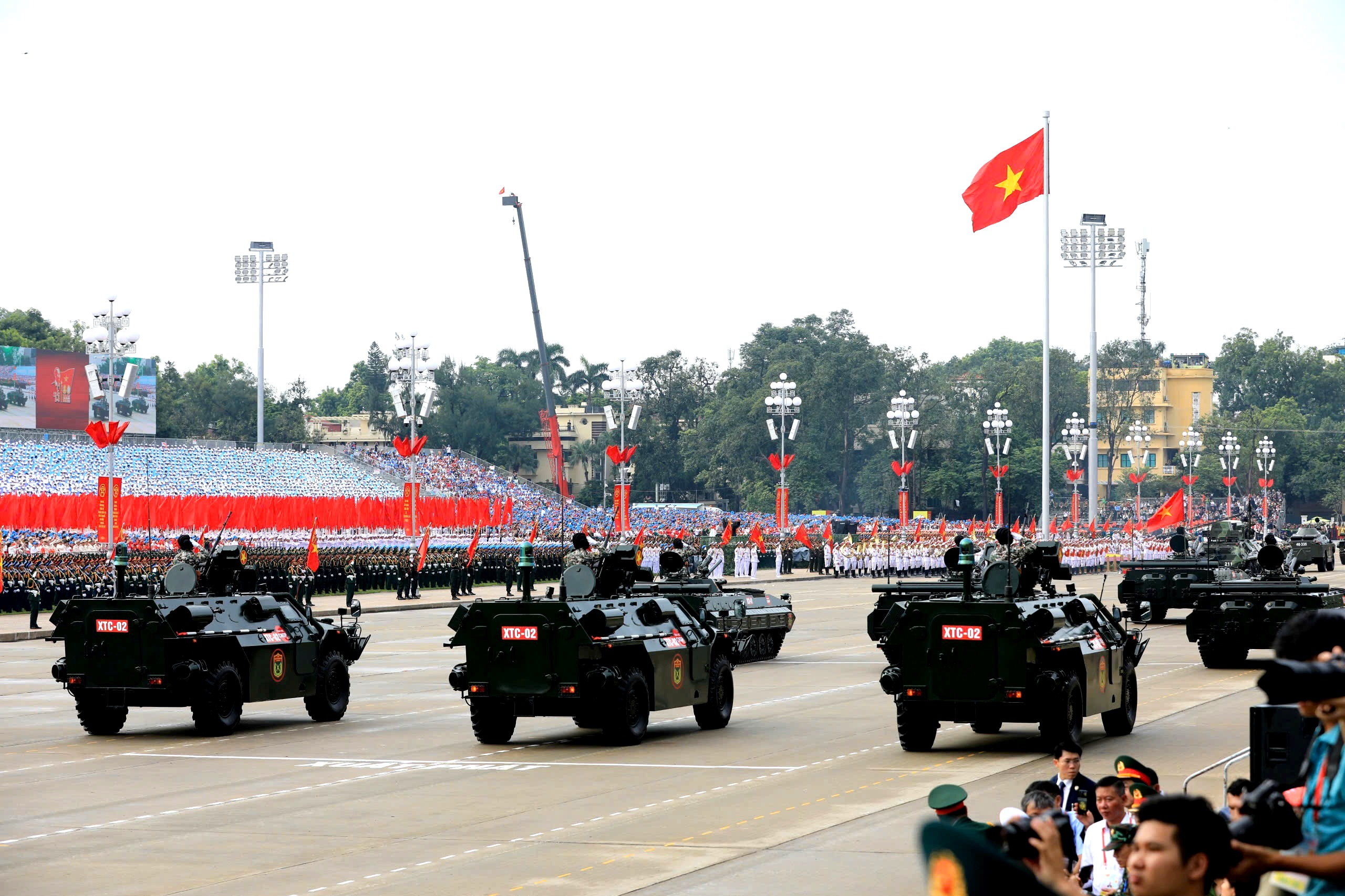 Màn phô diễn sức mạnh quân sự ấn tượng tại Tổng duyệt A80 - ảnh 5