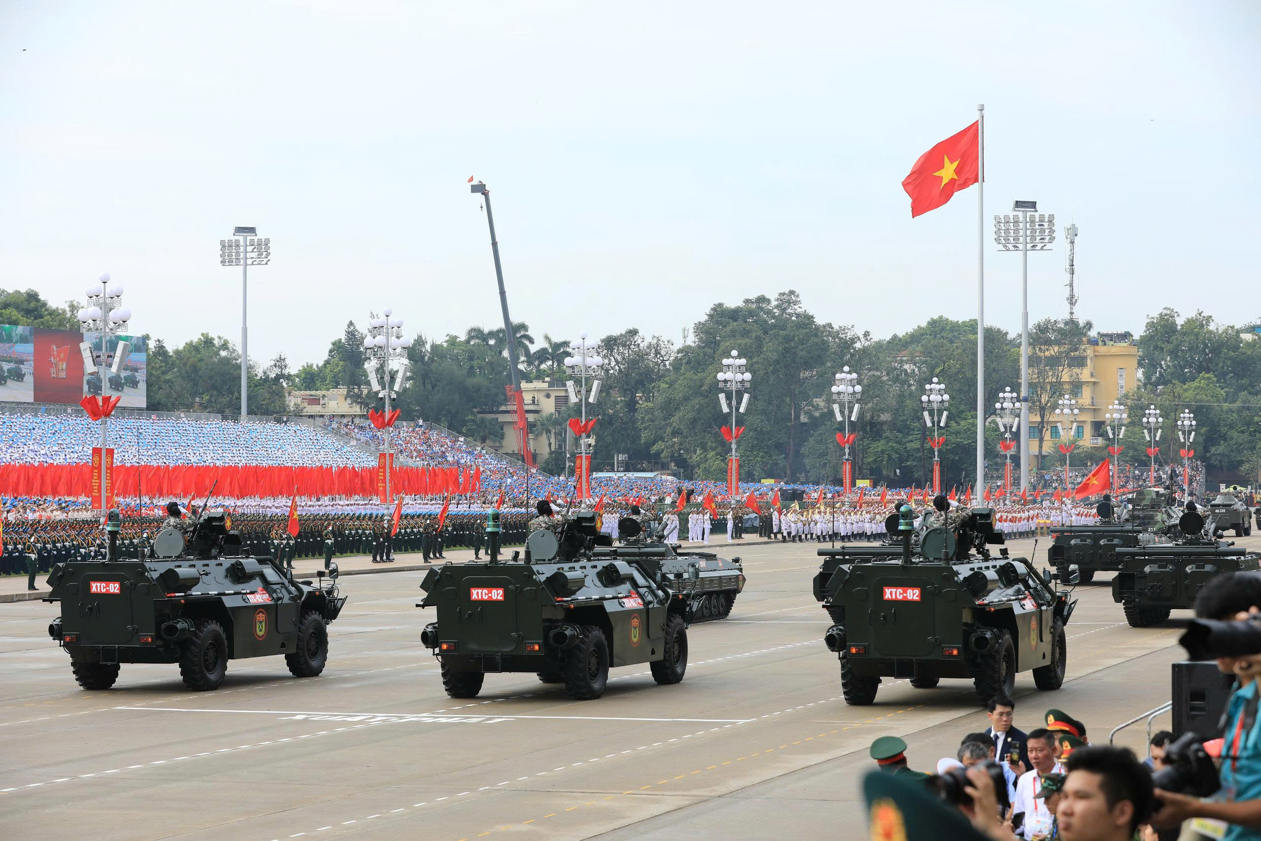 Màn phô diễn sức mạnh quân sự ấn tượng tại Tổng duyệt A80 - ảnh 13