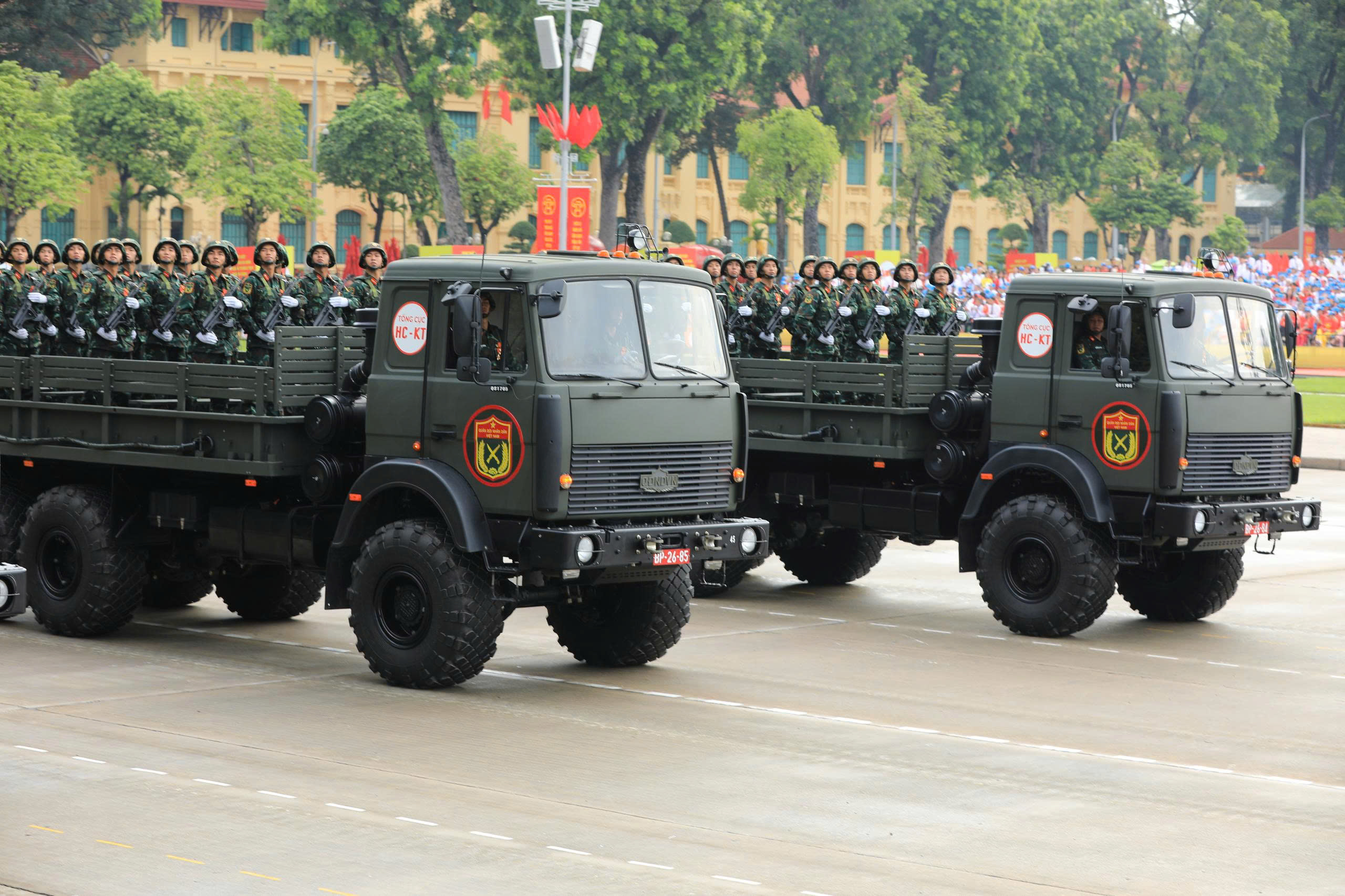 Màn phô diễn sức mạnh quân sự ấn tượng tại Tổng duyệt A80 - ảnh 15