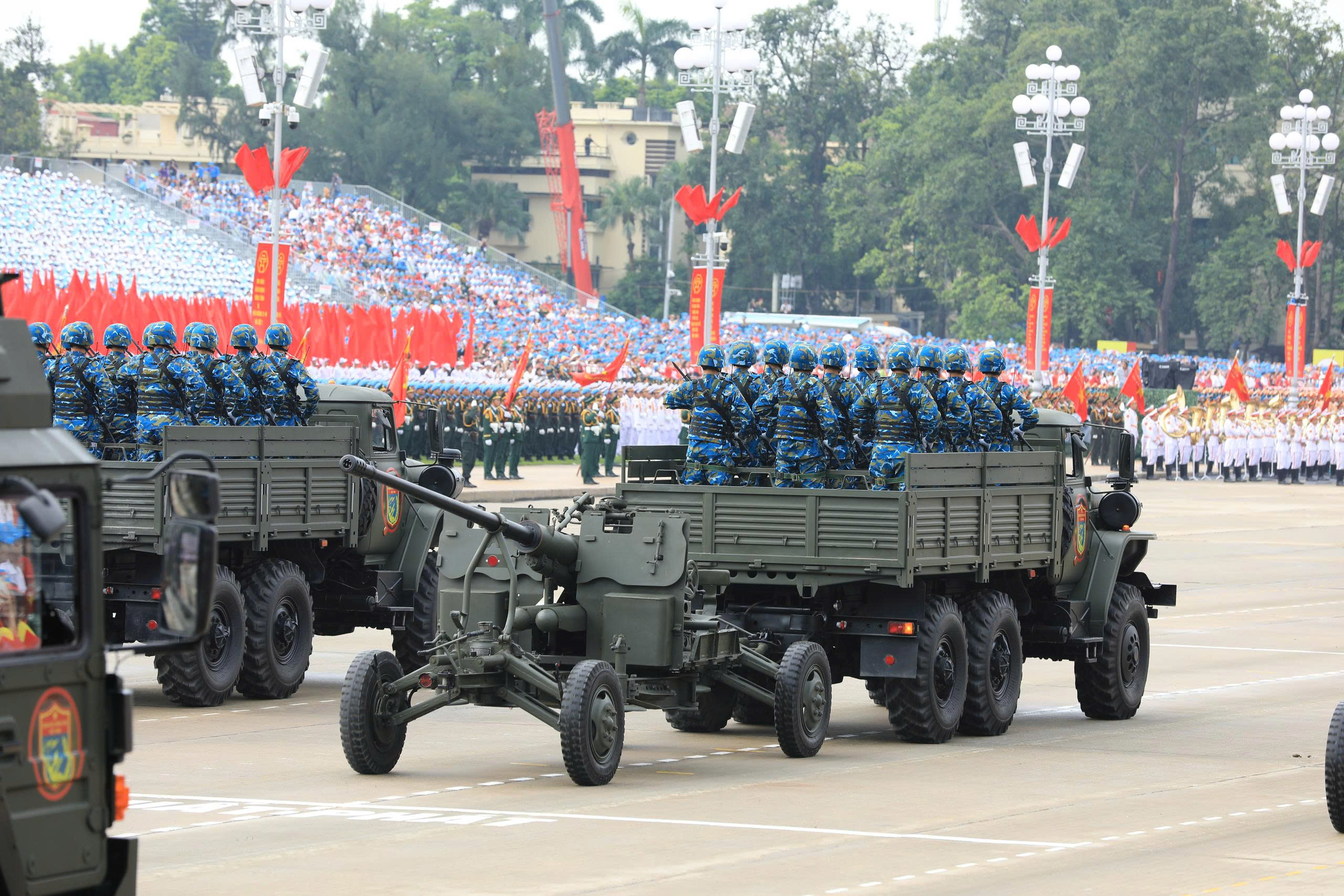 Màn phô diễn sức mạnh quân sự ấn tượng tại Tổng duyệt A80 - ảnh 25