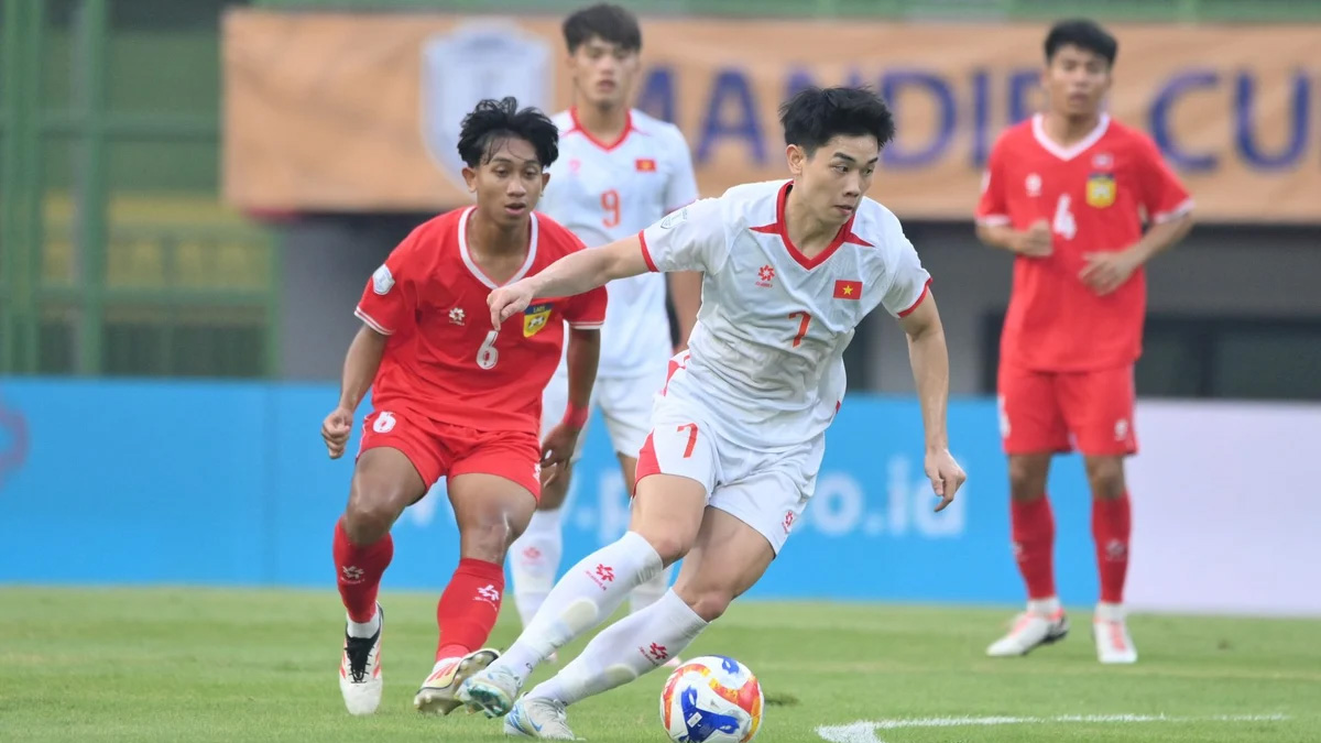 U23 Đông Nam Á 2025: Highlight Việt Nam 3-0 Lào 