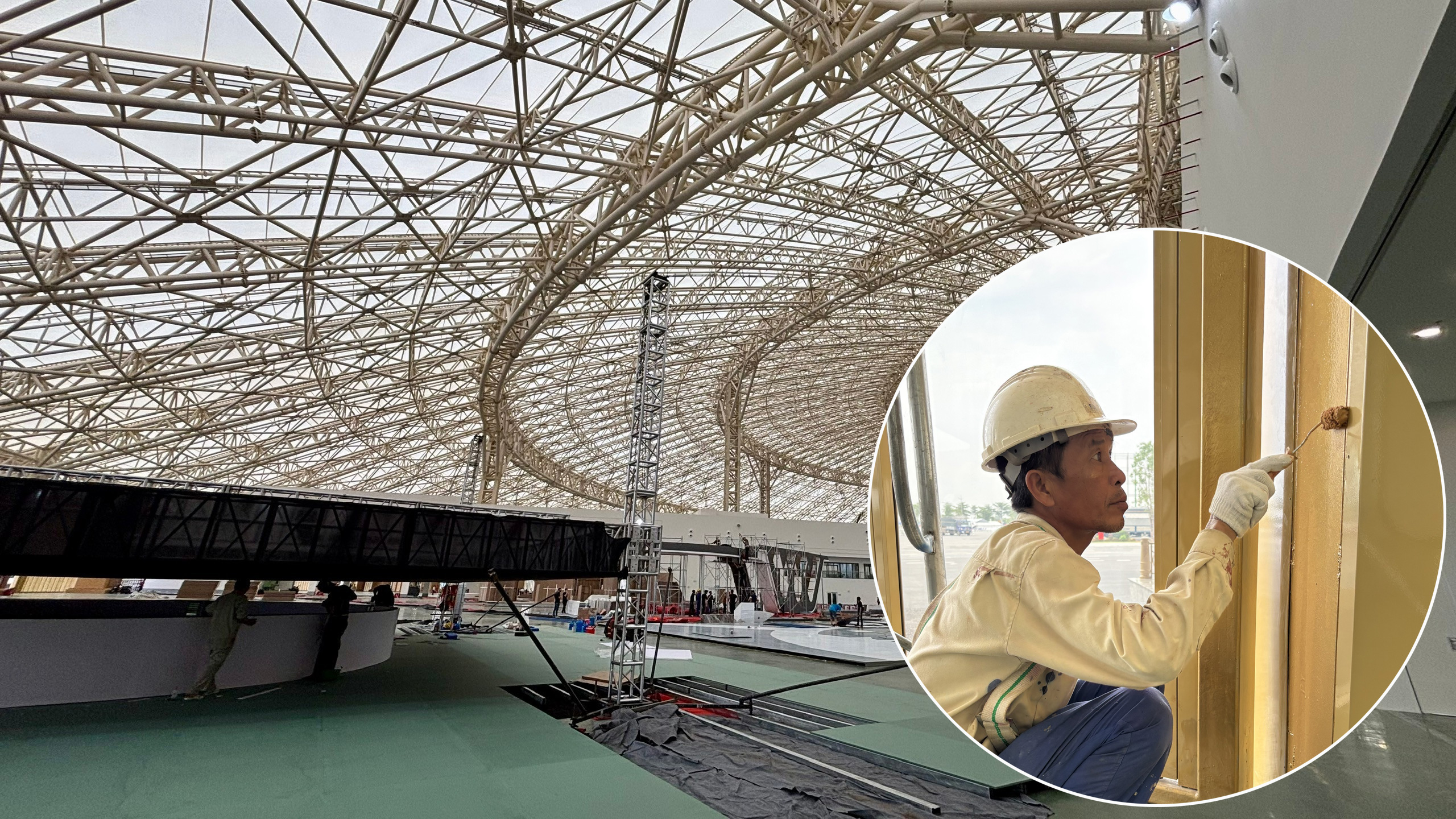 Sự tỉ mẩn từng cm trên đại công trường 90ha