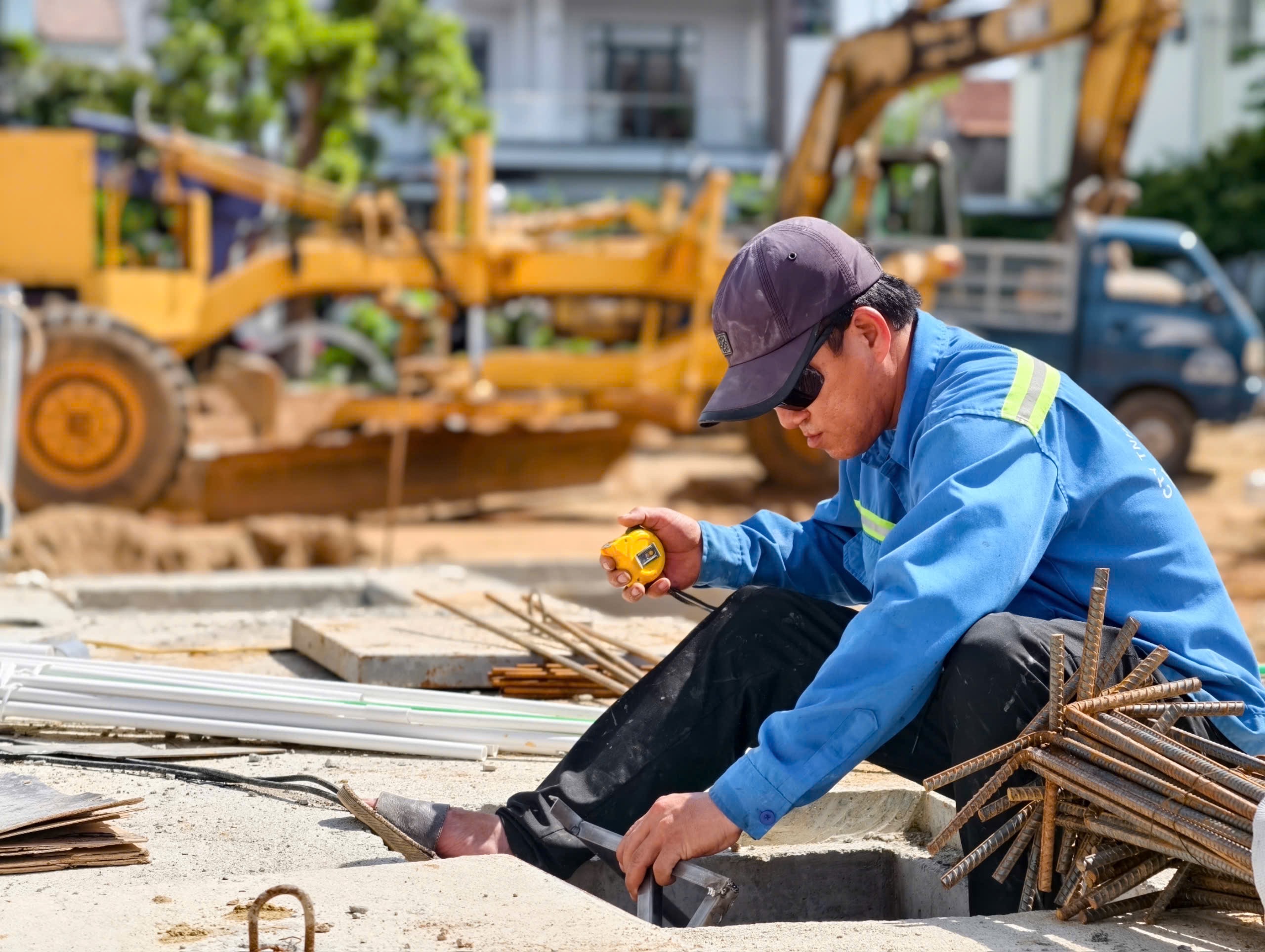 Quảng Ngãi khẩn trương hoàn thành nhà công vụ cho cán bộ - ảnh 3