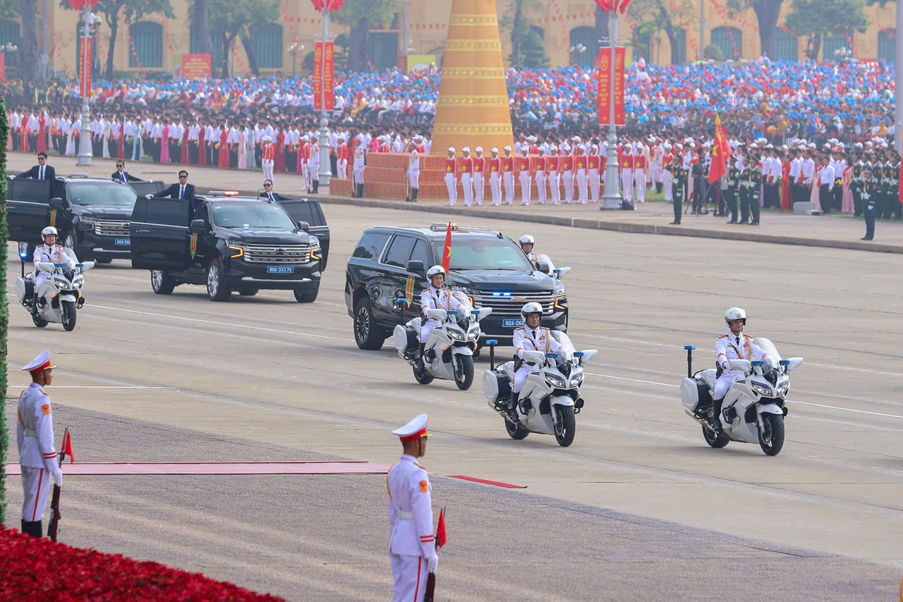 Choáng ngợp dàn xe đặc chủng cực hiện đại của Công an nhân dân trong ngày Quốc khánh - ảnh 4