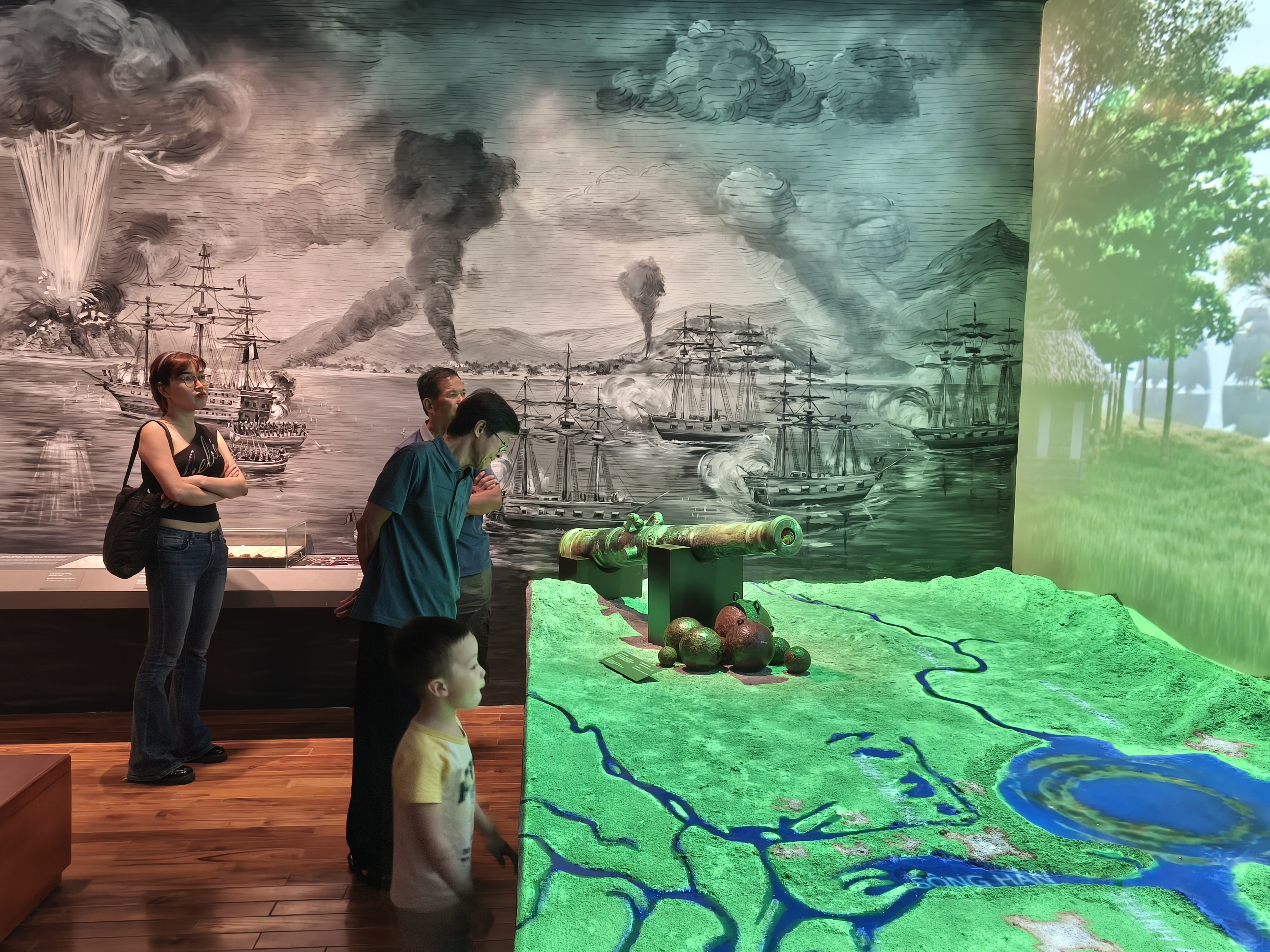 दा नांग संग्रहालय में