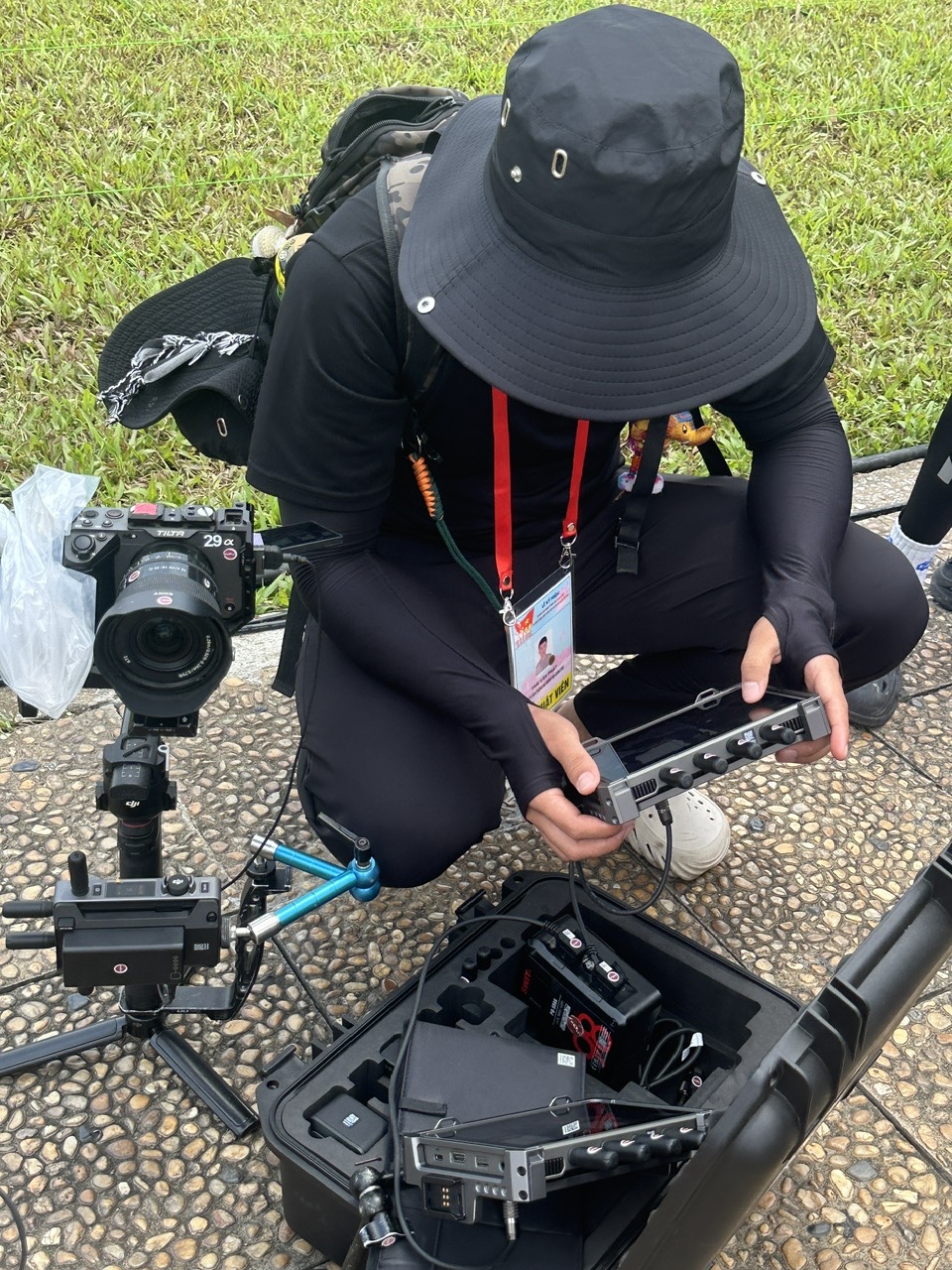 Ba Dinh-plassen er høytidelig og yrende av spenning før paradeøvelsen - bilde 5