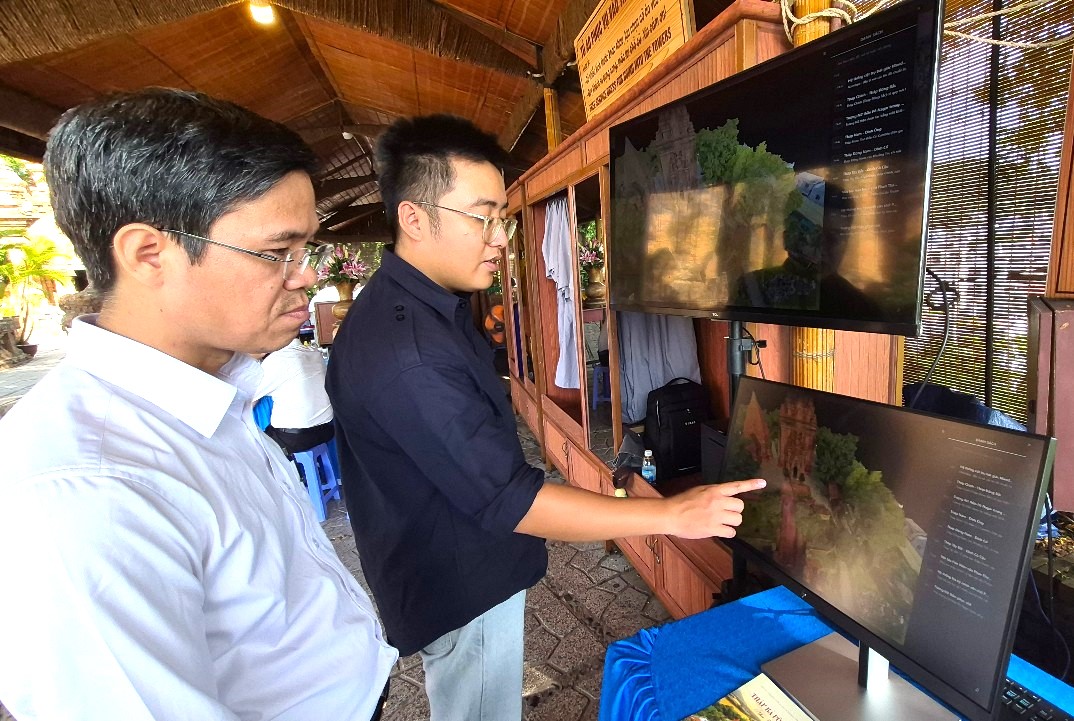 Khánh Hòa: Khám phá di sản văn hóa Chăm qua “một chạm” trên không gian số - ảnh 2