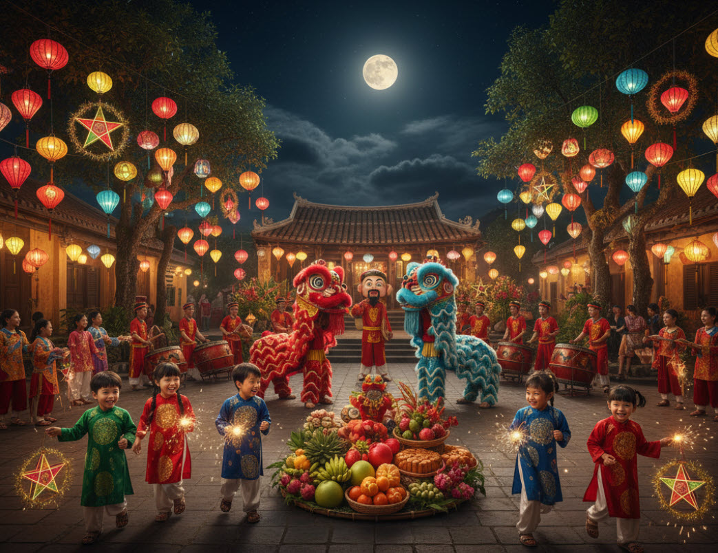 Asal dan makna Festival Pertengahan Musim Gugur di Vietnam - foto 1