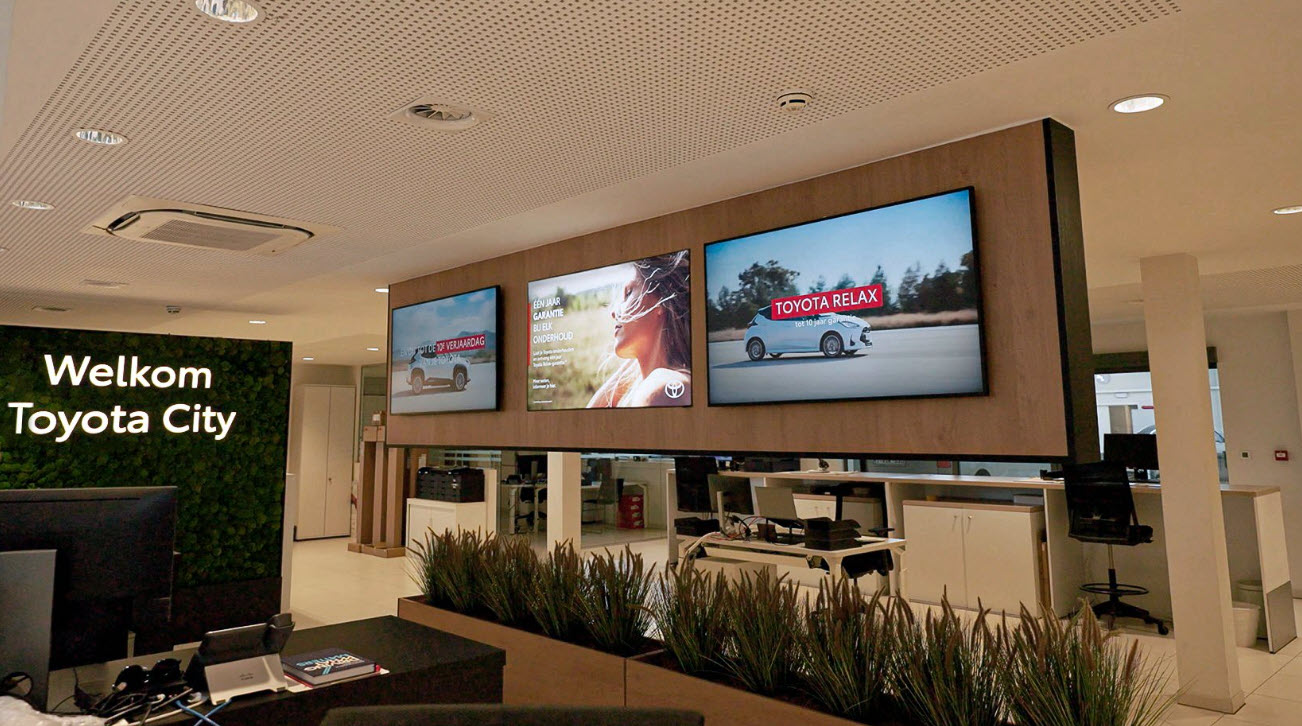 Smart Signage របស់ Samsung៖ អាវុធថ្មីនៅក្នុងដៃរបស់ Toyota ទូទាំងពិភពលោក - រូបថត 2