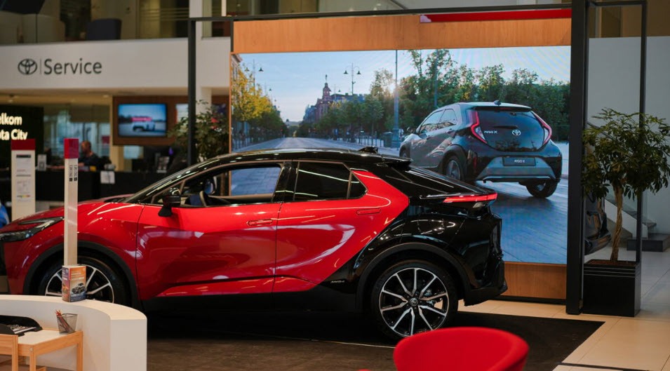 Smart Signage របស់ Samsung៖ អាវុធថ្មីនៅក្នុងដៃរបស់ Toyota ទូទាំងពិភពលោក - រូបថត ១