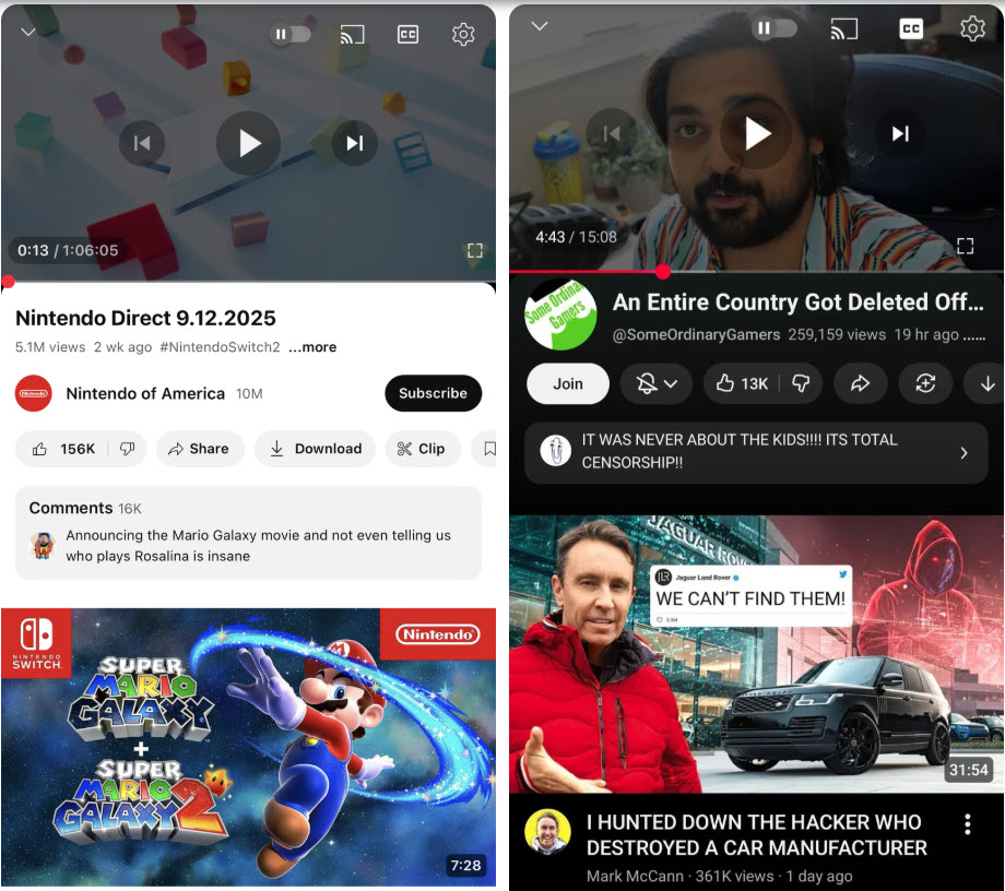កម្មវិធី YouTube ផ្លាស់ប្តូររូបរាង៖ ងាយស្រួល ឬច្រឡំ? - រូបថត 2