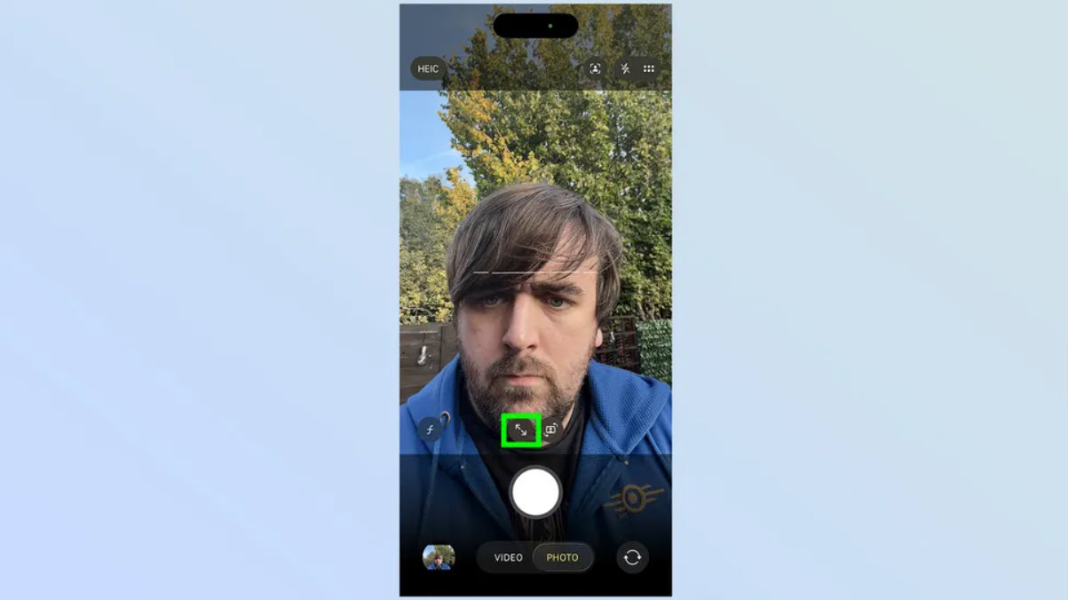 چگونه به راحتی با استفاده از دوربین Center Stage در آیفون ۱۷ عکس بگیریم - تصویر ۶