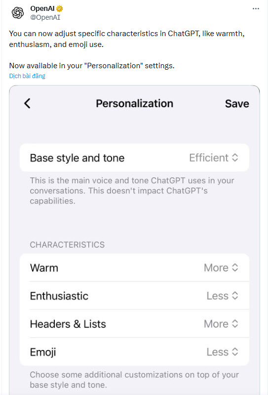 OpenAI habilita opções de modulação de voz no ChatGPT - imagem 2
