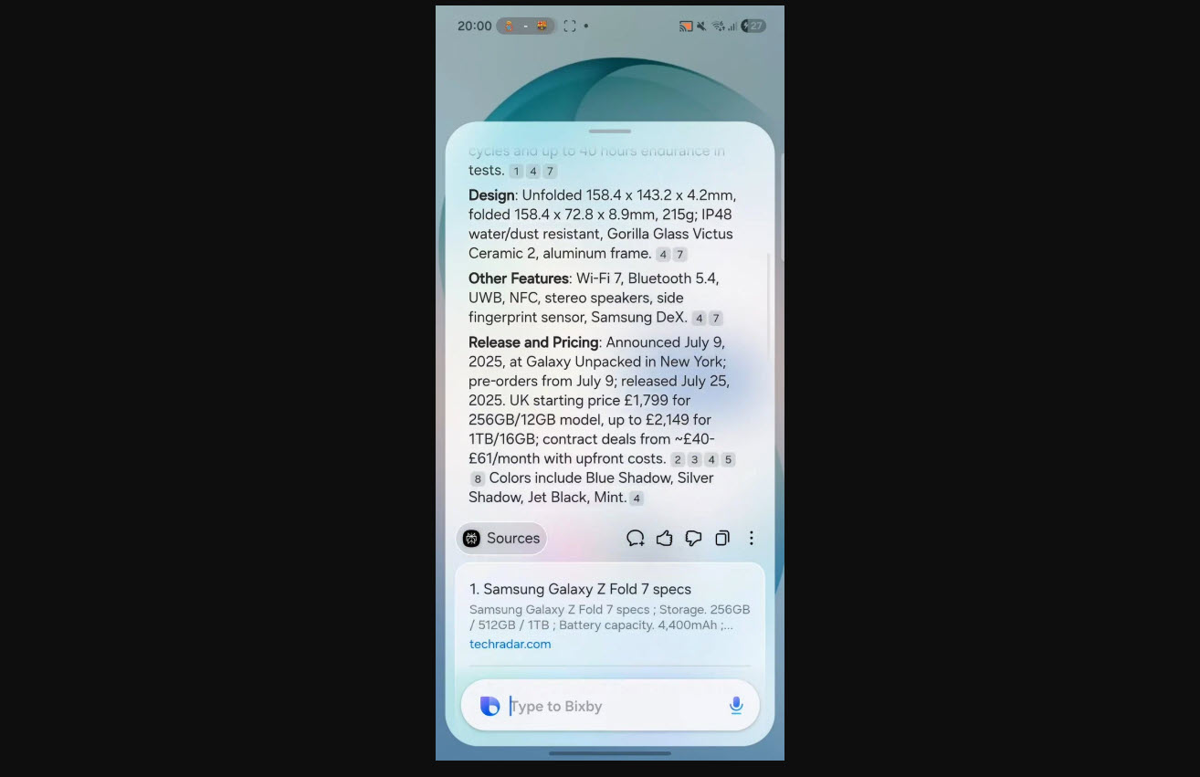 Bixby passa por uma transformação com nova IA, pronta para competir com o Google Gemini - imagem 2