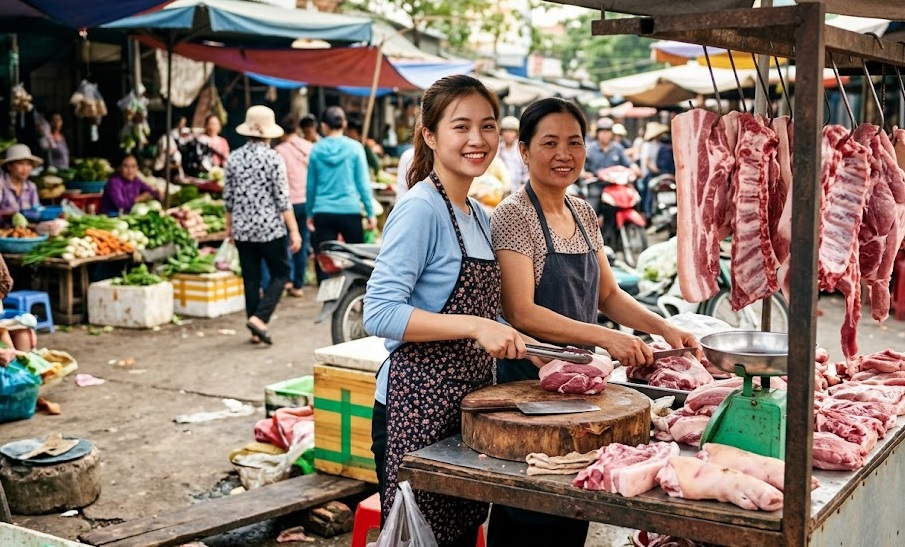Giá heo hơi hôm nay 6.7: Miền Bắc giữ giá tốt hơn, thị trường đi ngang - ảnh 1