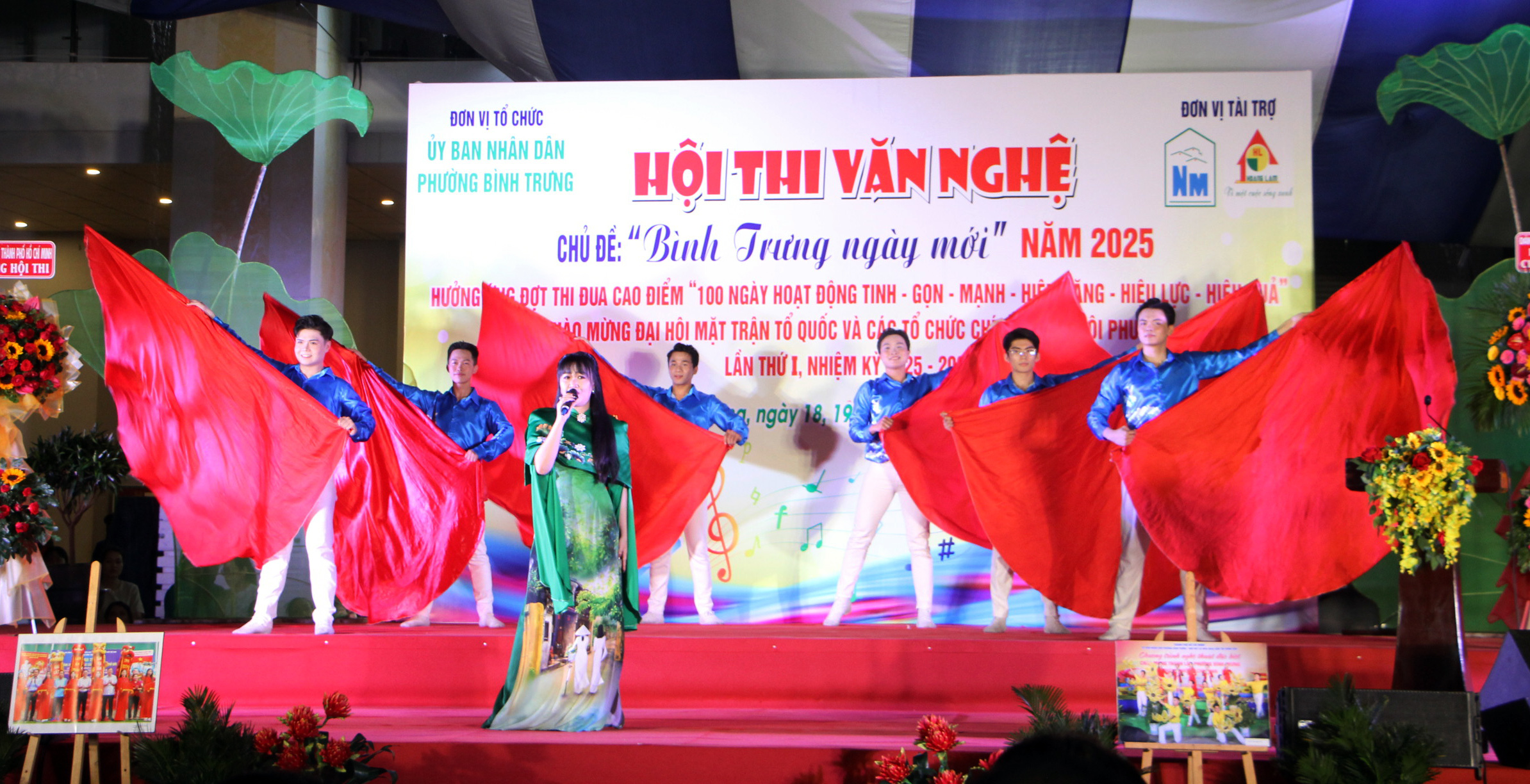 ការសម្តែងជាង 100 បានចូលរួមការប្រកួតសិល្បៈ 'Binh Trung New' ឆ្នាំ 2025 - រូបថត 1