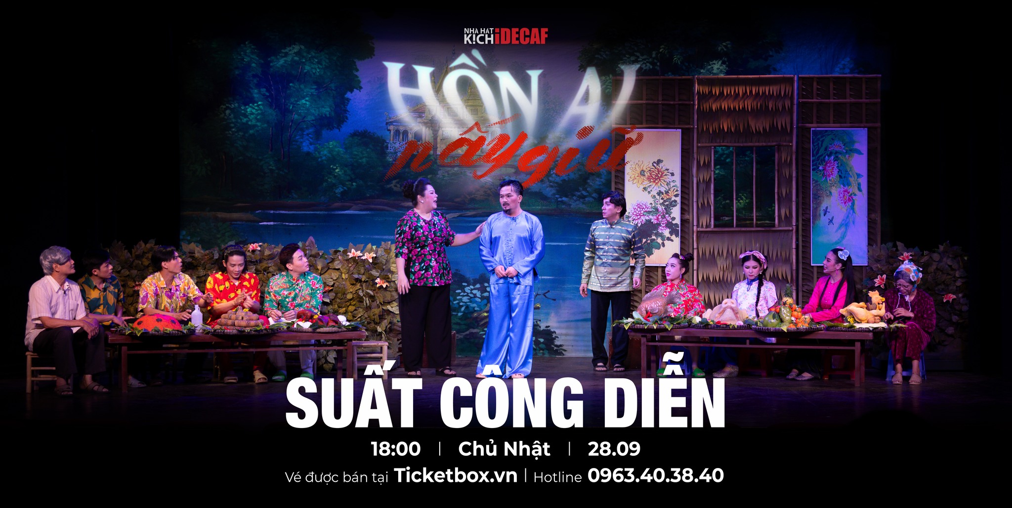 Idecaf công diễn vở hài kịch mới ' Hồn ai nấy giữ'
