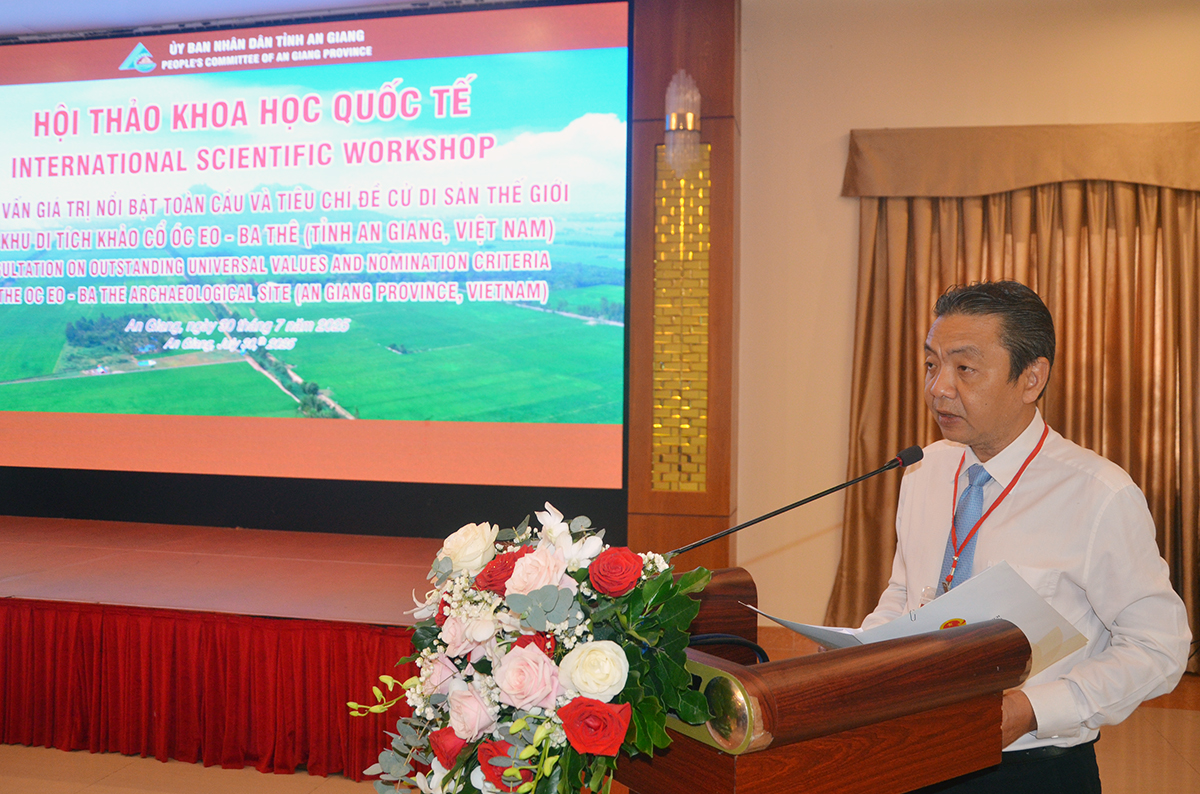 Jasné uznání mimořádné globální hodnoty Oc Eo - Ba Archeologické naleziště - foto 1