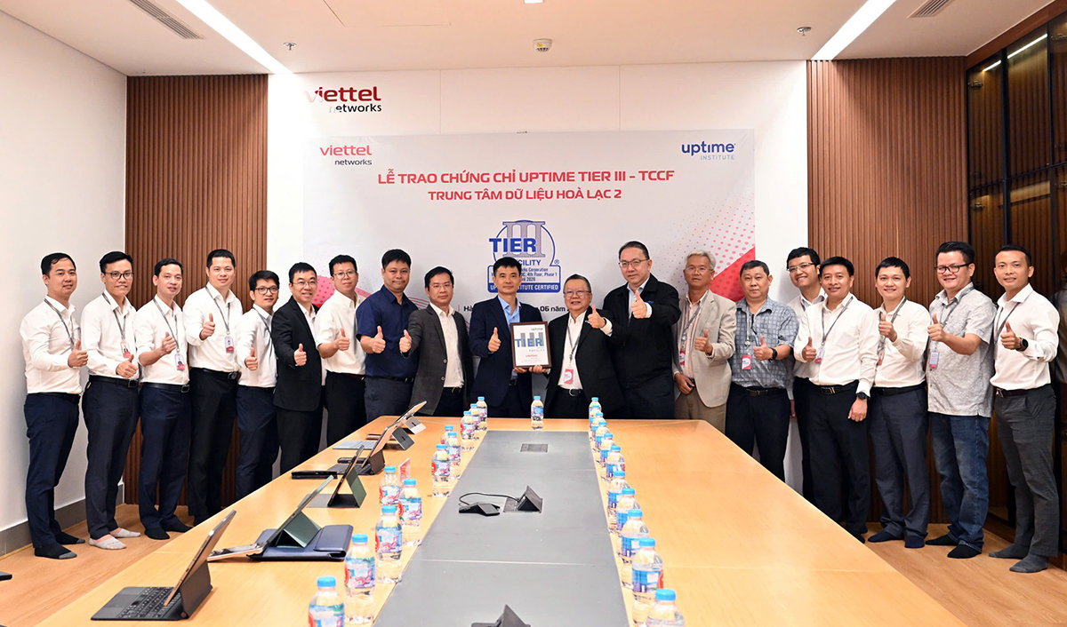 Việt Nam có Trung tâm dữ liệu AI đầu tiên khu vực châu Á – Thái Bình Dương đạt chuẩn TCCF Uptime Tier III - ảnh 1