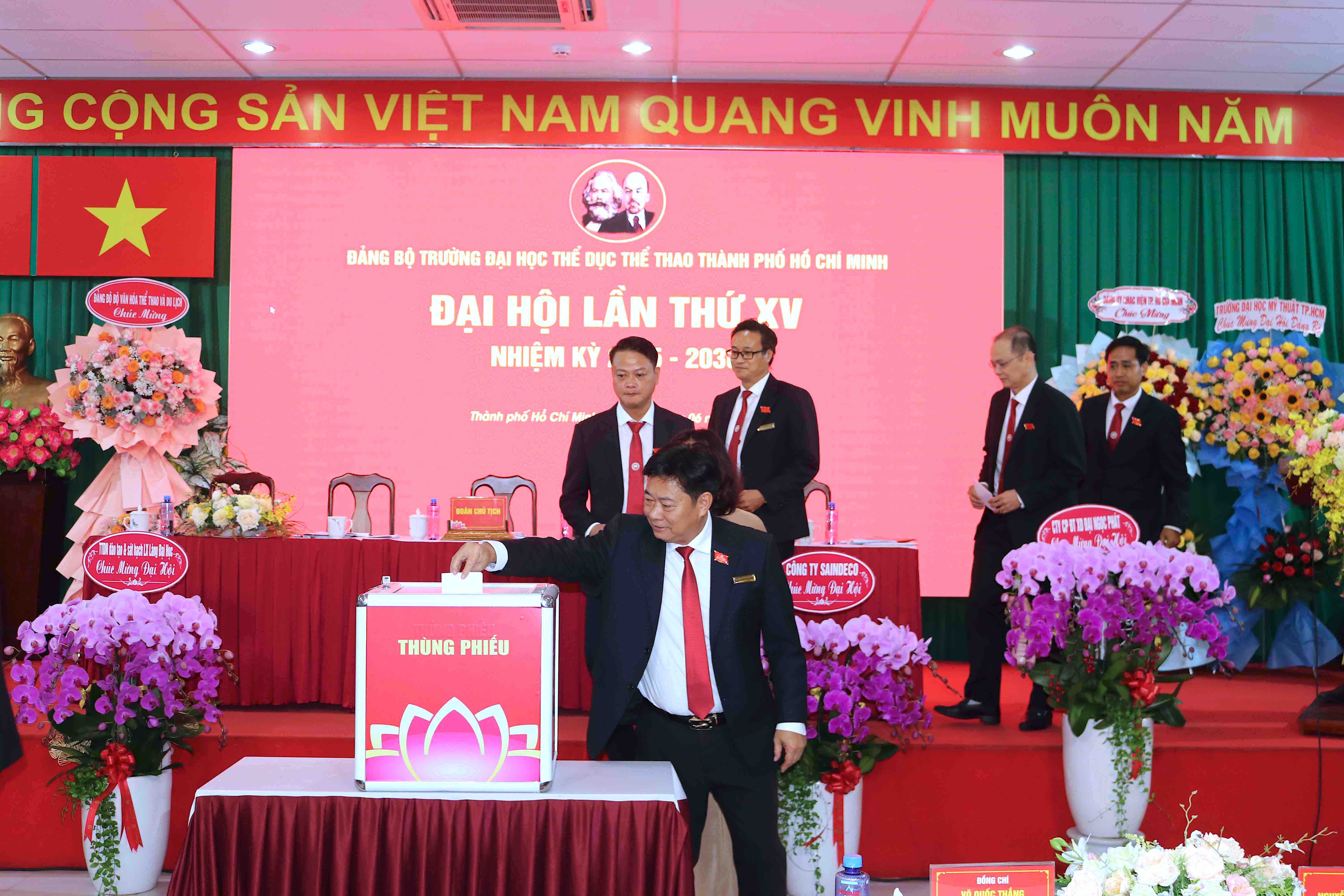 Ho Chi Minh-byens universitet for idrett organiserte partikongressen for perioden 2025–2030 – bilde 5