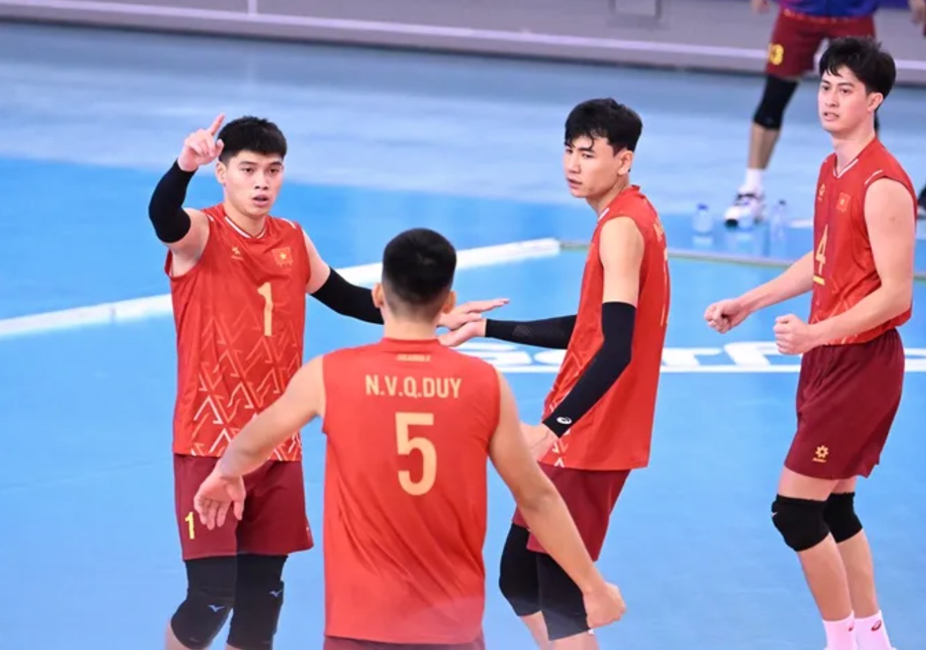 Seleção masculina de vôlei do Vietnã tem um bom começo na 2ª fase da SEA V.League 2025 - foto 1