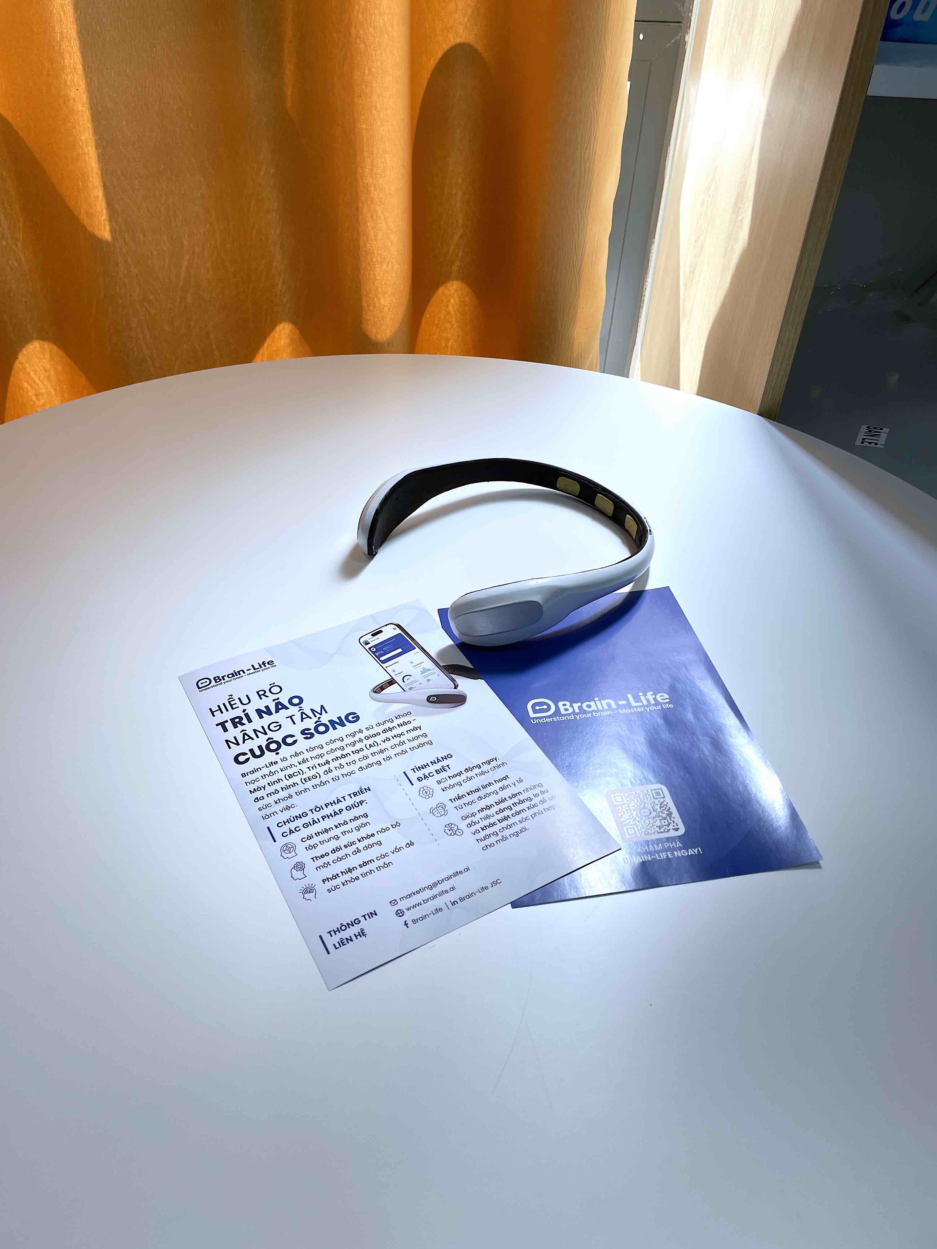 A Brain-Life bemutatja a fejre helyezhető eszközt a figyelemelterelés és a mentális egészség problémájának megoldására - 3. kép