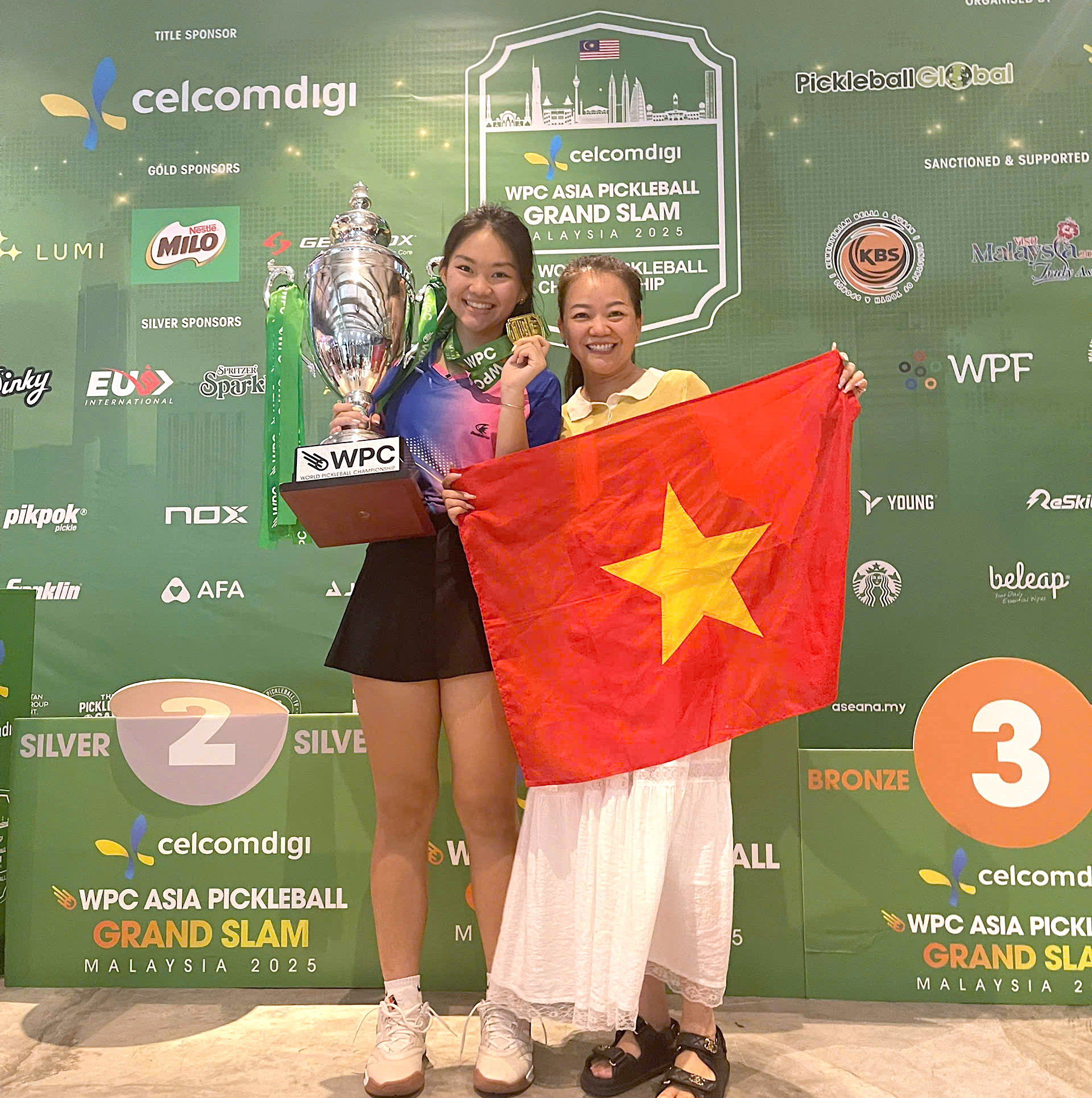 Talento de 17 anos, Jolie Lam vence o Campeonato Mundial de Pickleball de 2025 - foto 2
