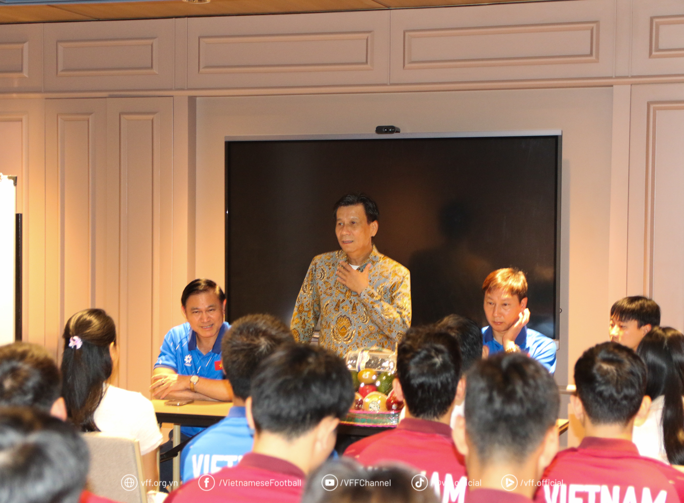 Vietnamská reprezentace do 23 let má před semifinále turnaje jihovýchodní Asie do 23 let v plné síle - foto 1