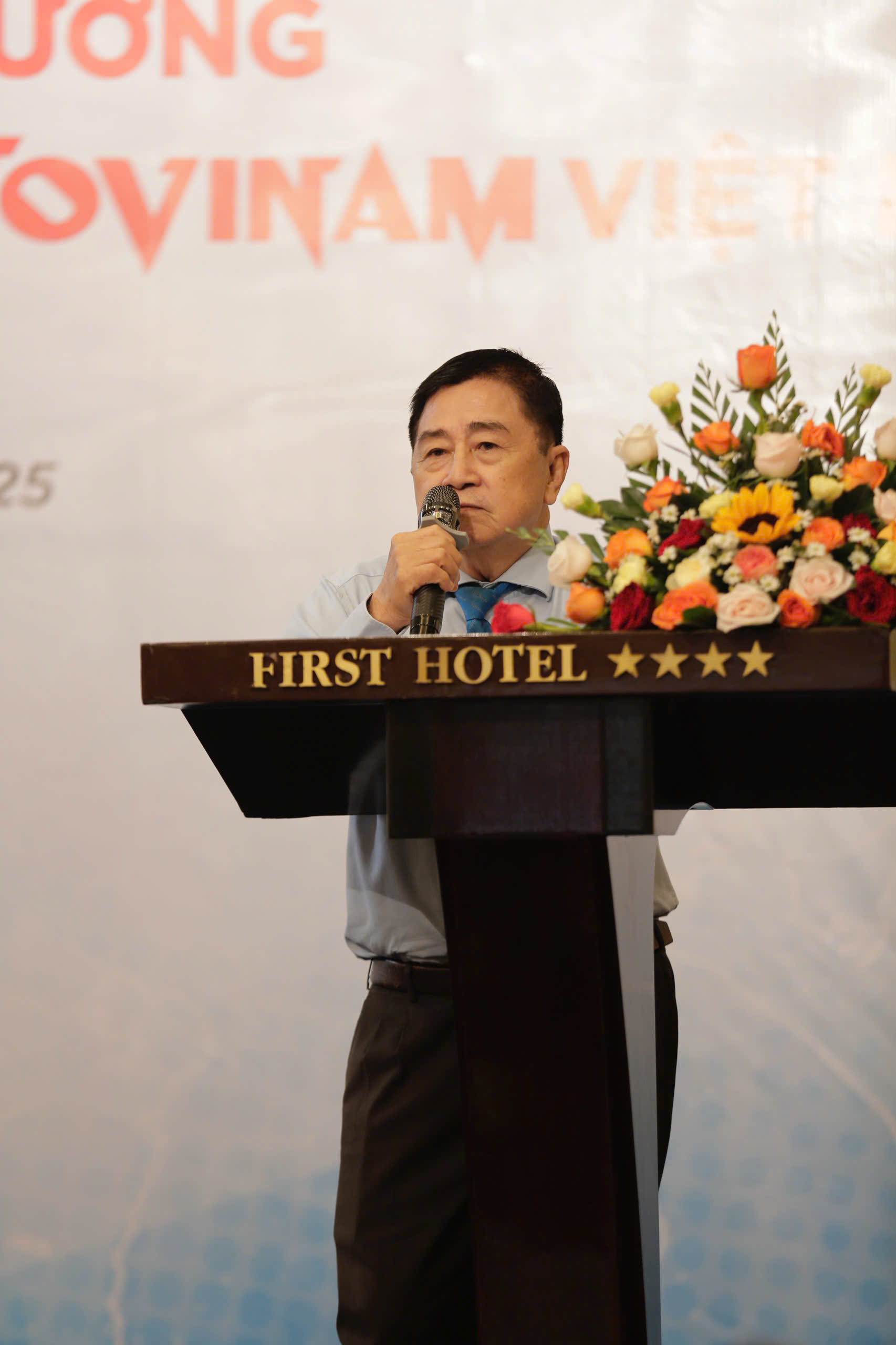 Võ sư Trần Văn Mỹ được bầu giữ chức Chủ tịch Liên đoàn Vovinam Việt Nam  - ảnh 3