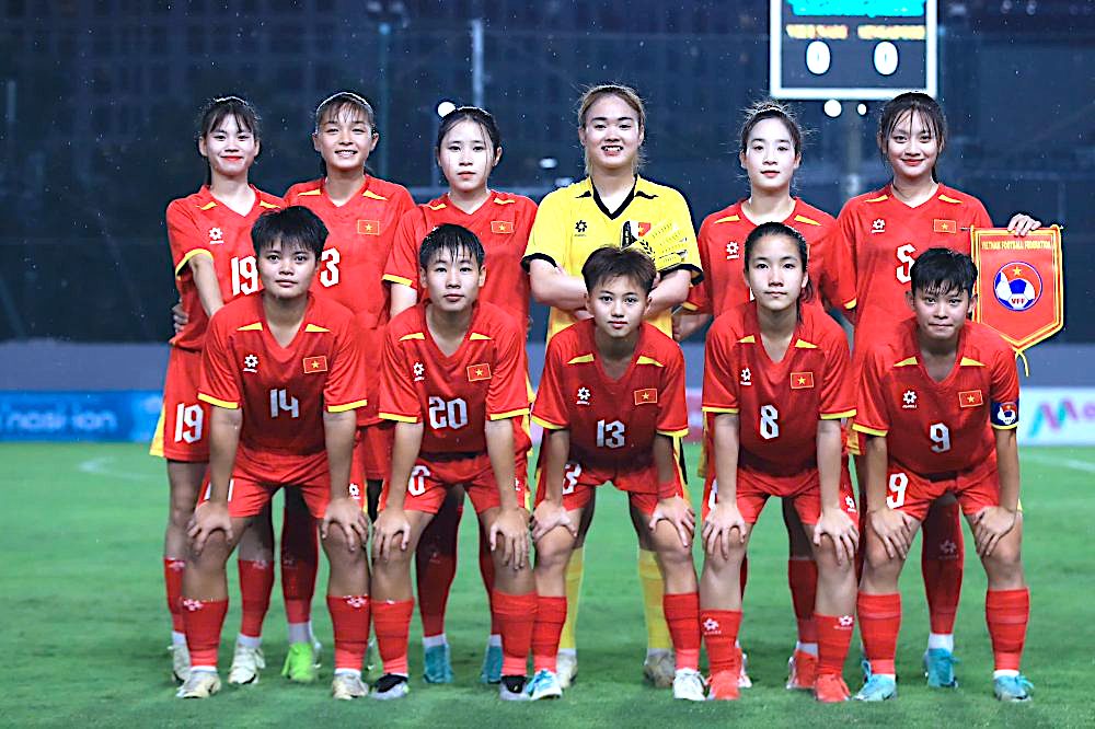 Ženský tým Vietnamu do 20 let a 11 týmů se účastní mistrovství AFC do 20 let 2026 - foto 1