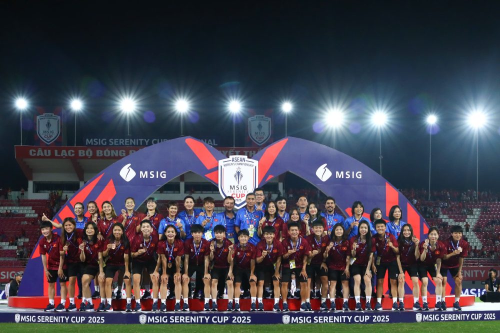 Výsledky mistrovství jihovýchodní Asie ve fotbale žen 2025: Austrálie vyhrála, Vietnam se umístil na třetím místě - foto 2