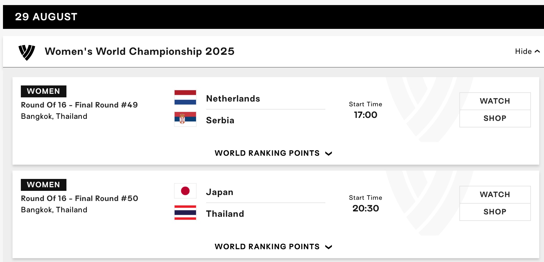 महिला वॉलीबॉल विश्व चैम्पियनशिप के 16वें राउंड का कार्यक्रम आज, 29 अगस्त: एशियन वॉर - फोटो 3