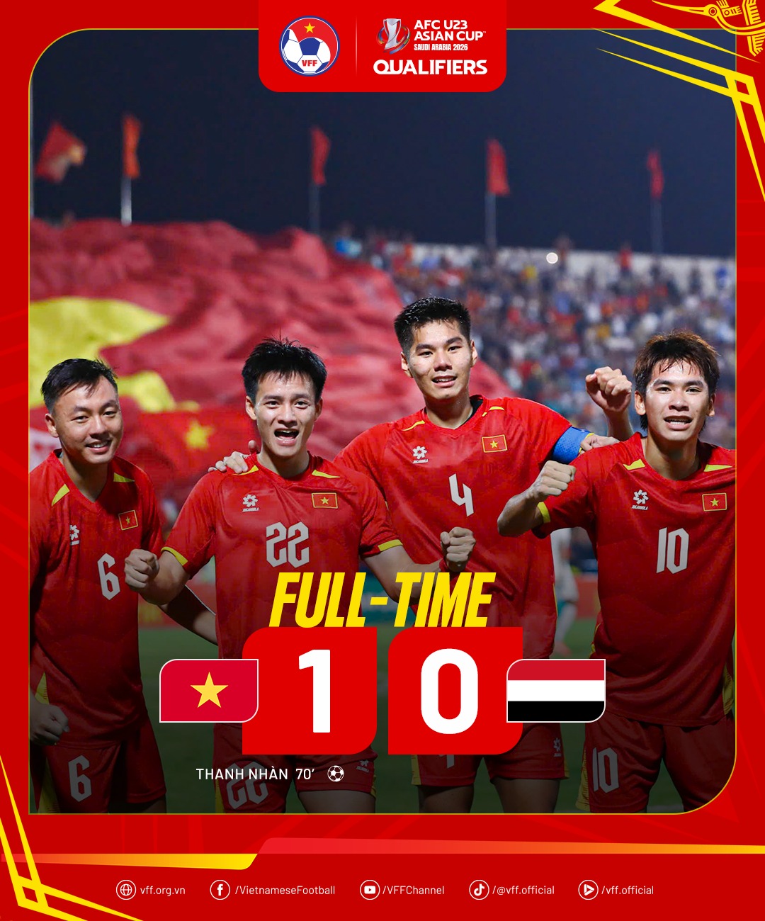 En battant le Yémen, le Vietnam U23 s'est qualifié pour la finale du Championnat AFC U23 2026 - photo 3