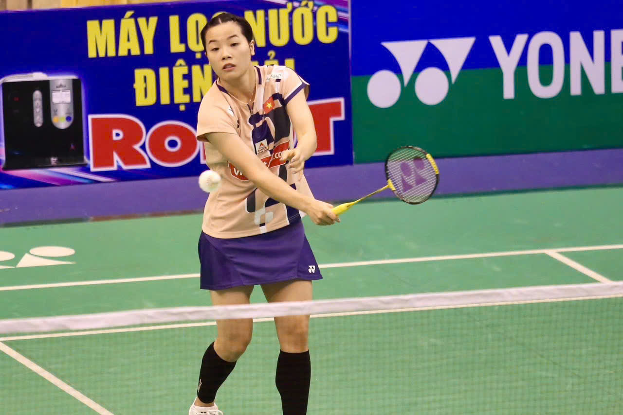 Thuy Linh ត្រូវការ៣សិតដើម្បីចូលទៅវគ្គពាក់កណ្តាលផ្តាច់ព្រ័ត្រនៃព្រឹត្តិការណ៍ Vietnam Open 2025 - រូបថត 1