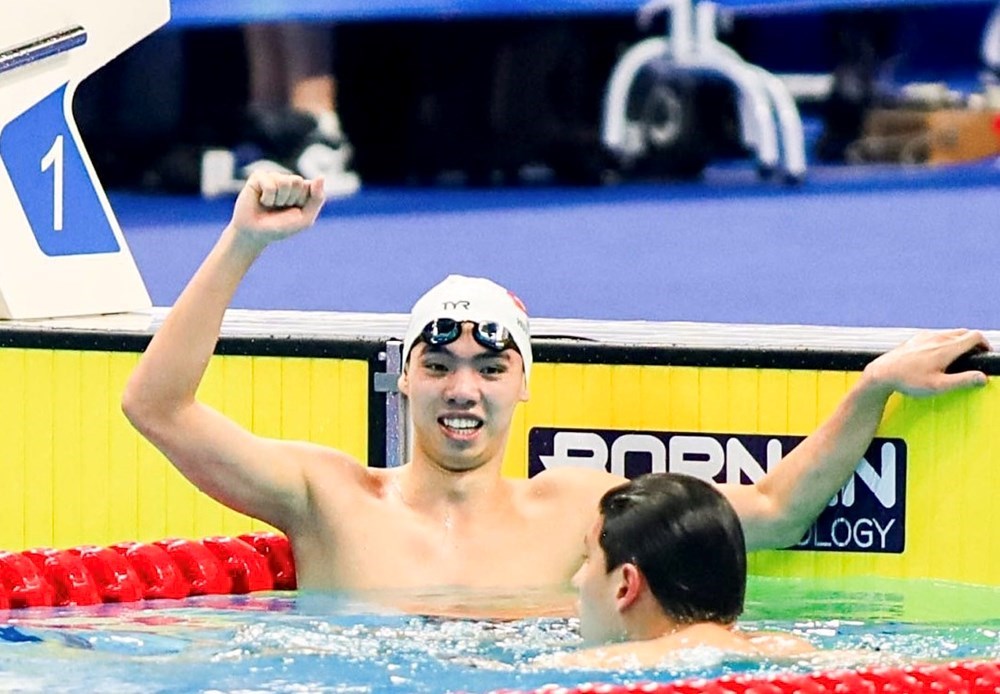 ក្រុមកីឡាហែលទឹកដណ្តើមបានមេដាយមាសចំនួន២ដែលជាប់ចំណាត់ថ្នាក់លេខ៤ក្នុងការប្រកួតជើងឯកអាស៊ី - រូបថត ១