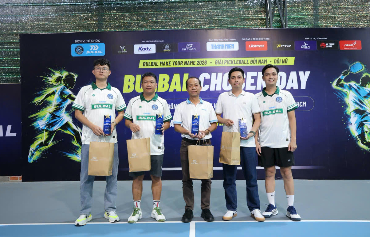 Sôi động Giải pickleball BULBAL CHOSEN DAY 2026