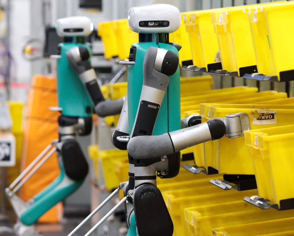 Amazon menguji robot pengantar barang humanoid - foto 1