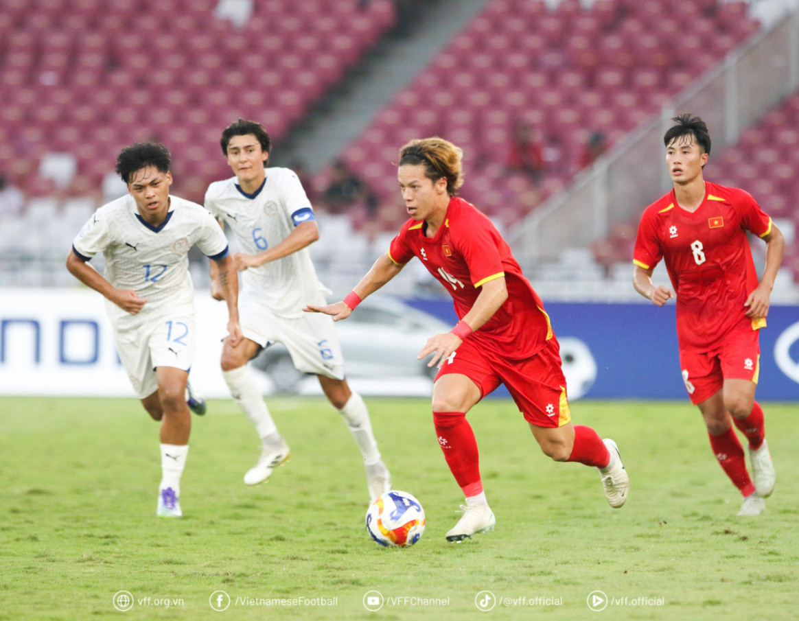 ຄຳເຫັນການແຂ່ງຂັນ U23 ຫວຽດນາມ vs U23 ອິນໂດເນເຊຍ ເວລາ 08:00 ໂມງ. ວັນທີ 29 ກໍລະກົດ: ພ້ອມທີ່ຈະສືບຕໍ່ຂຽນປະຫວັດສາດ - ຮູບ 2