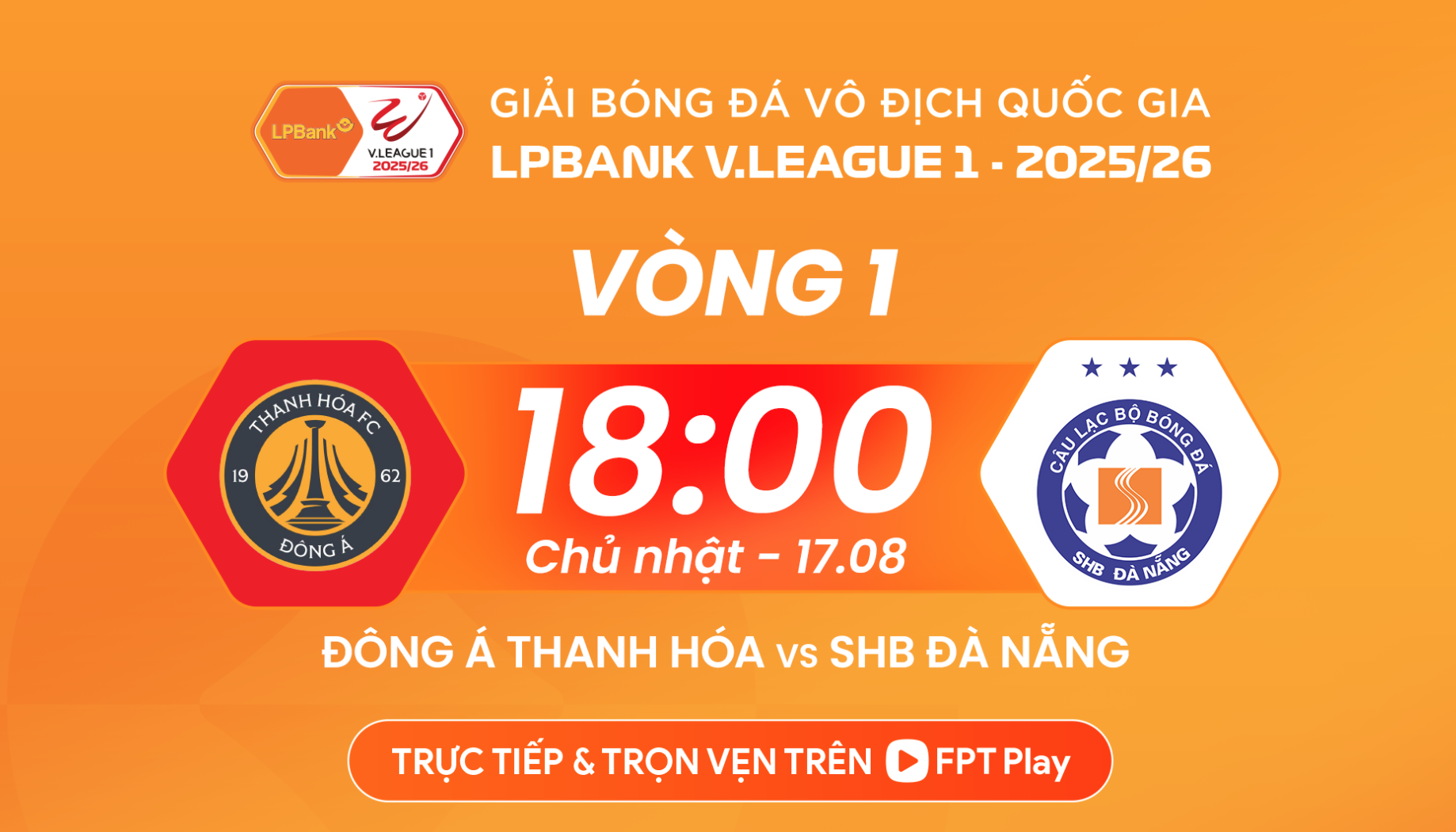 Nhận định trận đấu Thanh Hóa vs Đà Nẵng, 18h00 ngày 17.8: 3 lần tay trắng, khách khó đổi vận - ảnh 1
