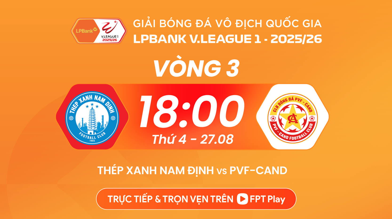 मैच पर टिप्पणियाँ नाम दिन्ह बनाम पीवीएफ-कैंड, शाम 6:00 बजे, 27 अगस्त: जीतना ज़रूरी मिशन - फोटो 1