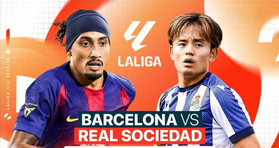 មតិលើការប្រកួត Barcelona vs Real Sociedad ម៉ោង 11:30 យប់។ ថ្ងៃទី 28 ខែកញ្ញា: ការប្រកួតប្រជែងកំពុងរង់ចាំយក្ស - រូបថត 1