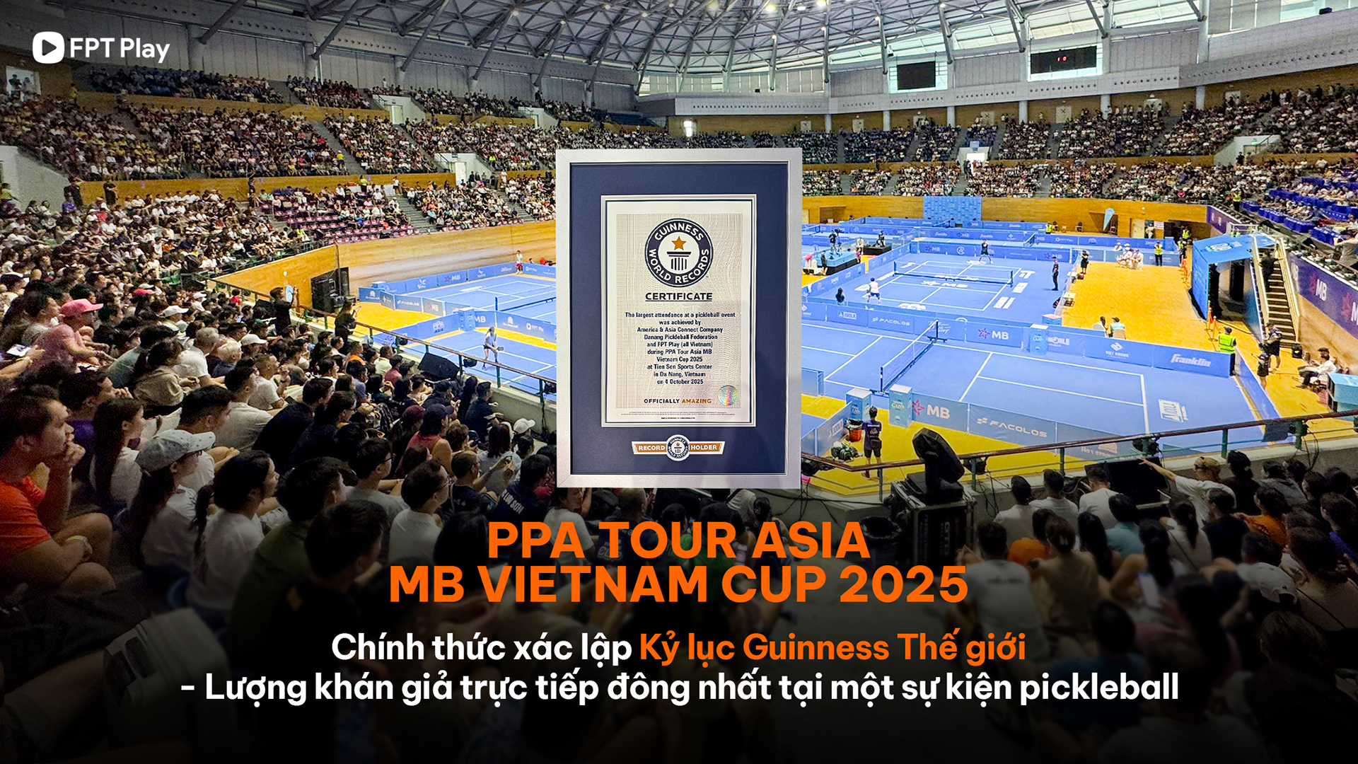 Vietnam Pickleball បង្កើតកំណត់ត្រាហ្គីណេស - រូបថត ១