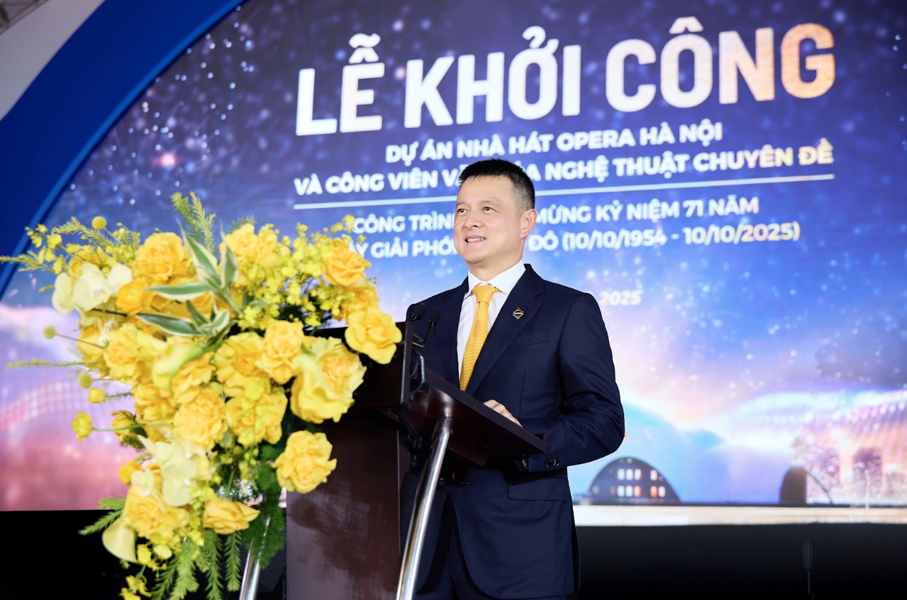 Sun Group ចាប់ផ្តើមសាងសង់រោងមហោស្រពហាណូយ ដែលជាគម្រោងមួយដែលរំពឹងថានឹងស្ថិតក្នុងបញ្ជីរោងមហោស្រពល្បីបំផុតនៅលើពិភពលោក - រូបថត 6