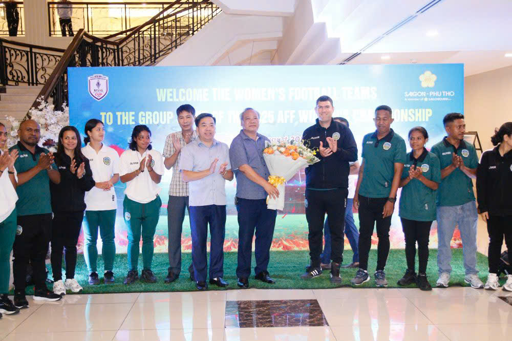 Det australiska U23-damlaget och Östtimors damlag anlände till Phu Tho - foto 2