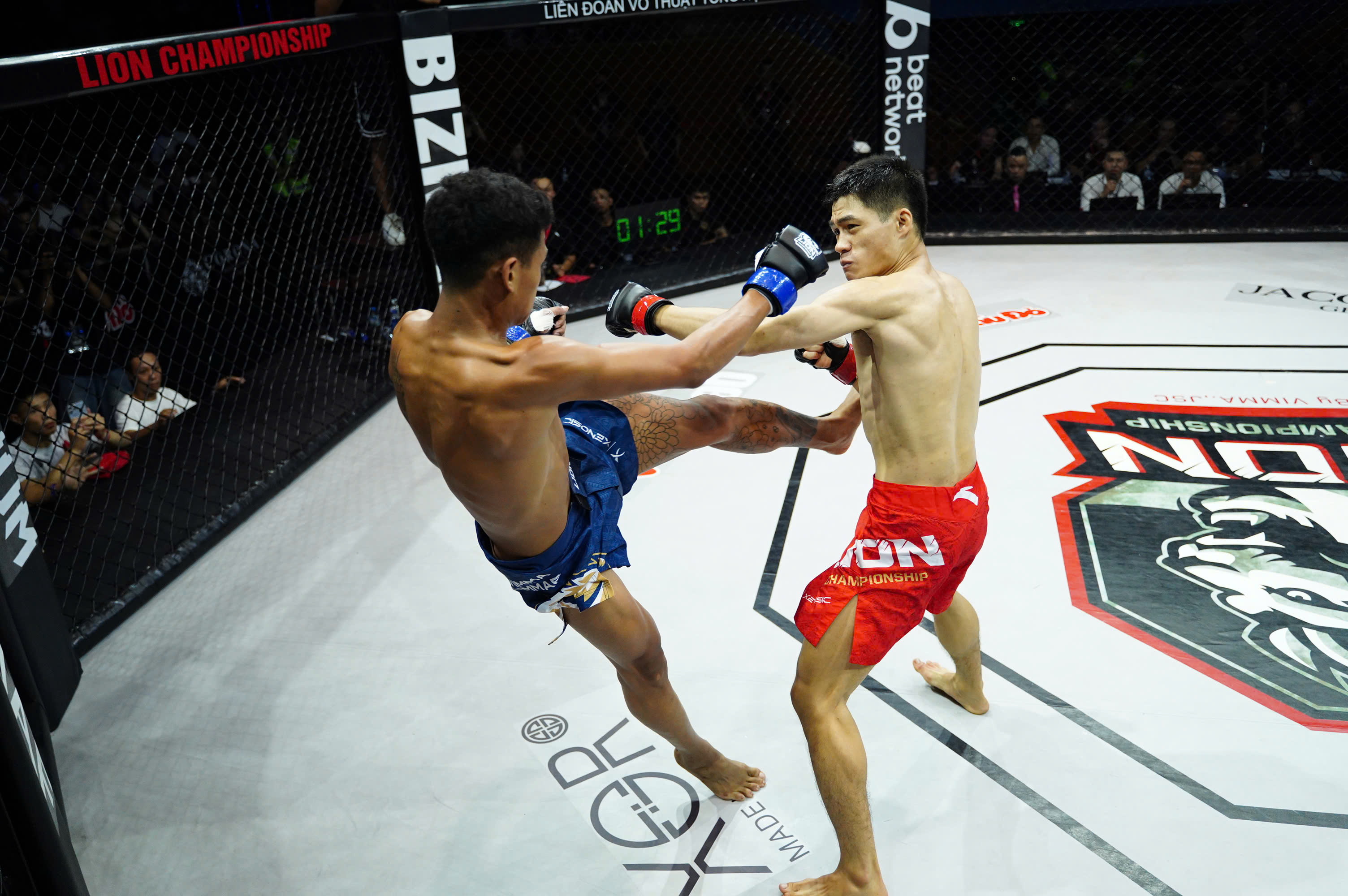 شبی دیدنی از مسابقات MMA ویتنام - عکس 1