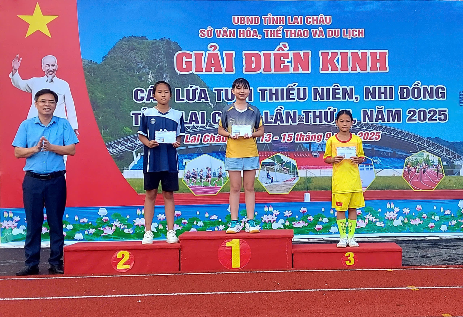 2025년 라이쩌우성 청소년 육상대회에 170여 명의 선수가 참가 - 사진 1