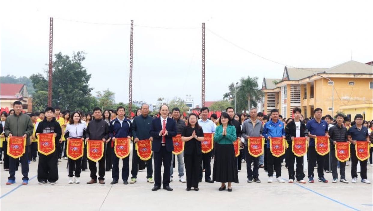 80 delegations participated in the 8th Sports Congress of Education and Training Sector of Dien Bien Province - photo 2