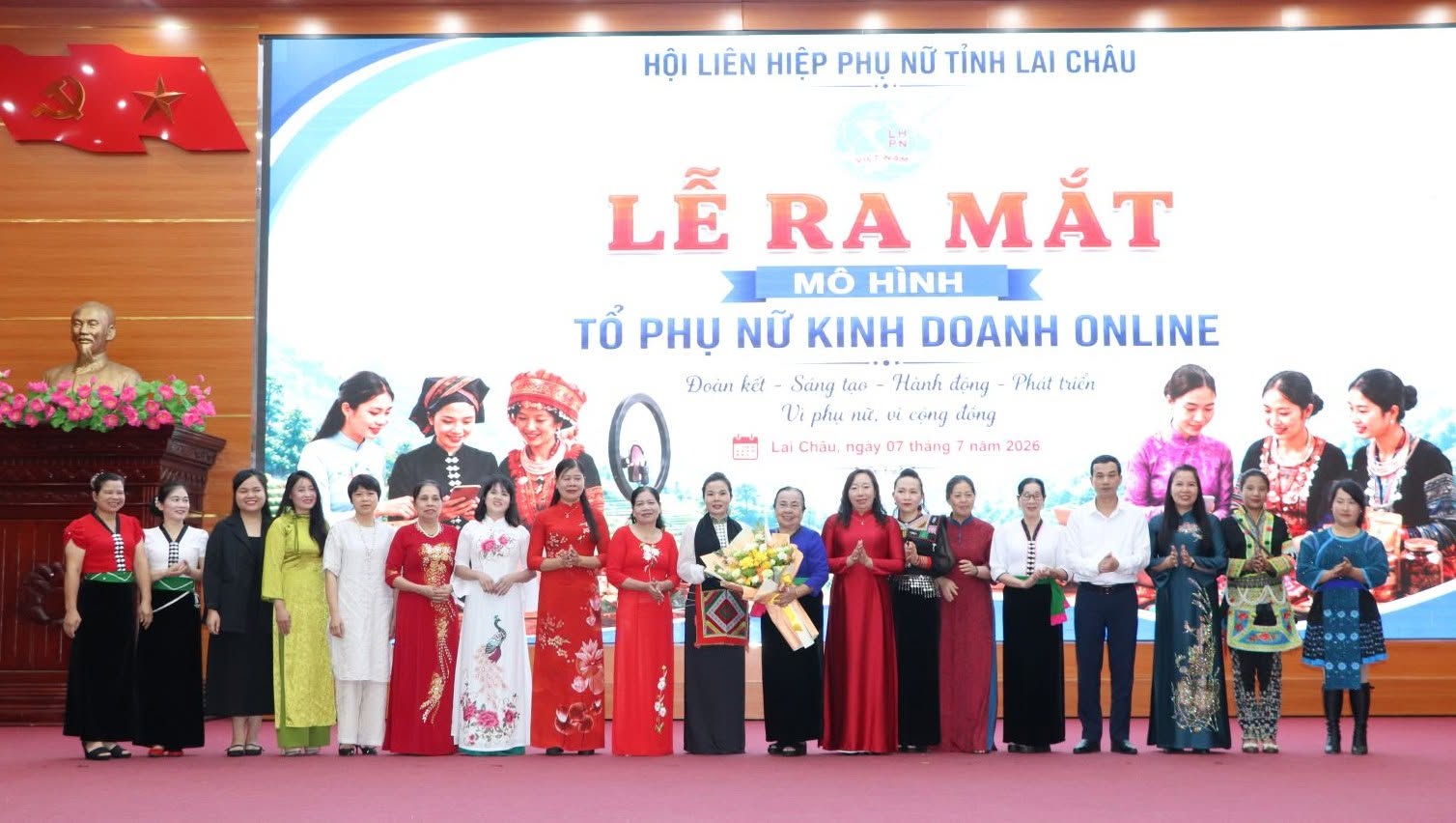 Lai Châu ra mắt “Tổ phụ nữ kinh doanh online” thúc đẩy kinh tế số - ảnh 1