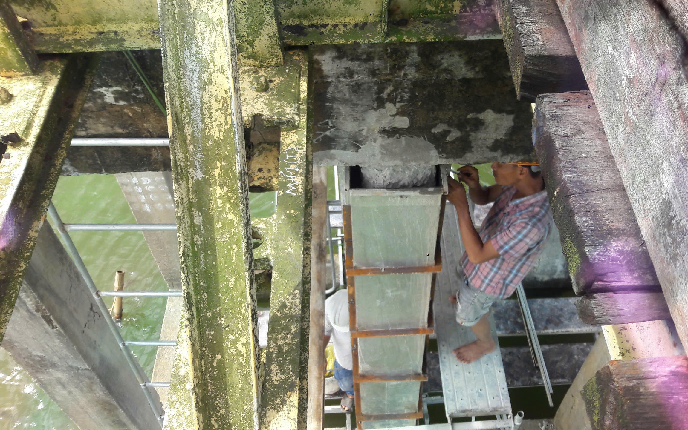 ការជួសជុល និងតុបតែងវត្ថុបុរាណប្រវត្តិសាស្ត្រជាតិពិសេសរបស់ធនាគារ Hien Luong - Ben Hai - រូបថតទី 5